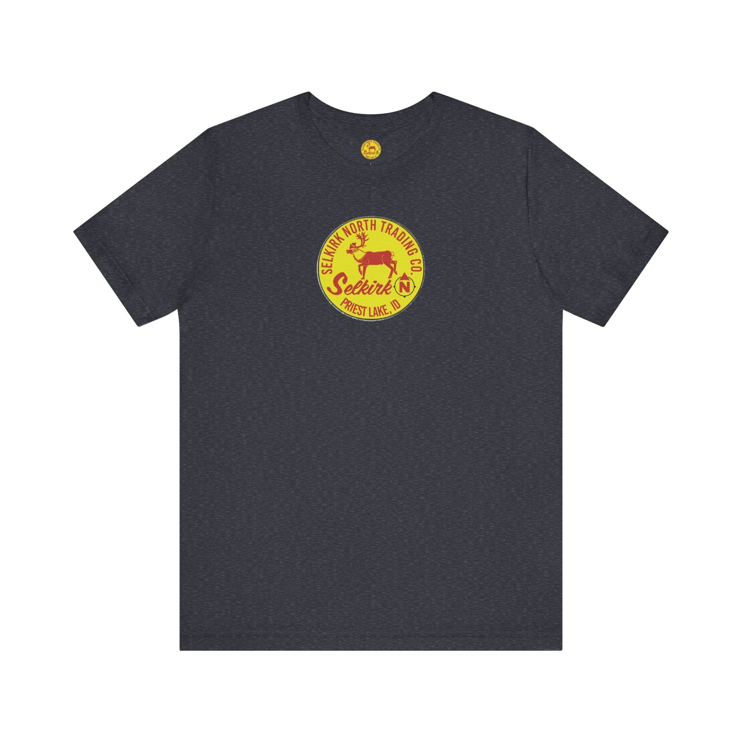 Vintage Caribou Patch - Unisex Jersey Tee