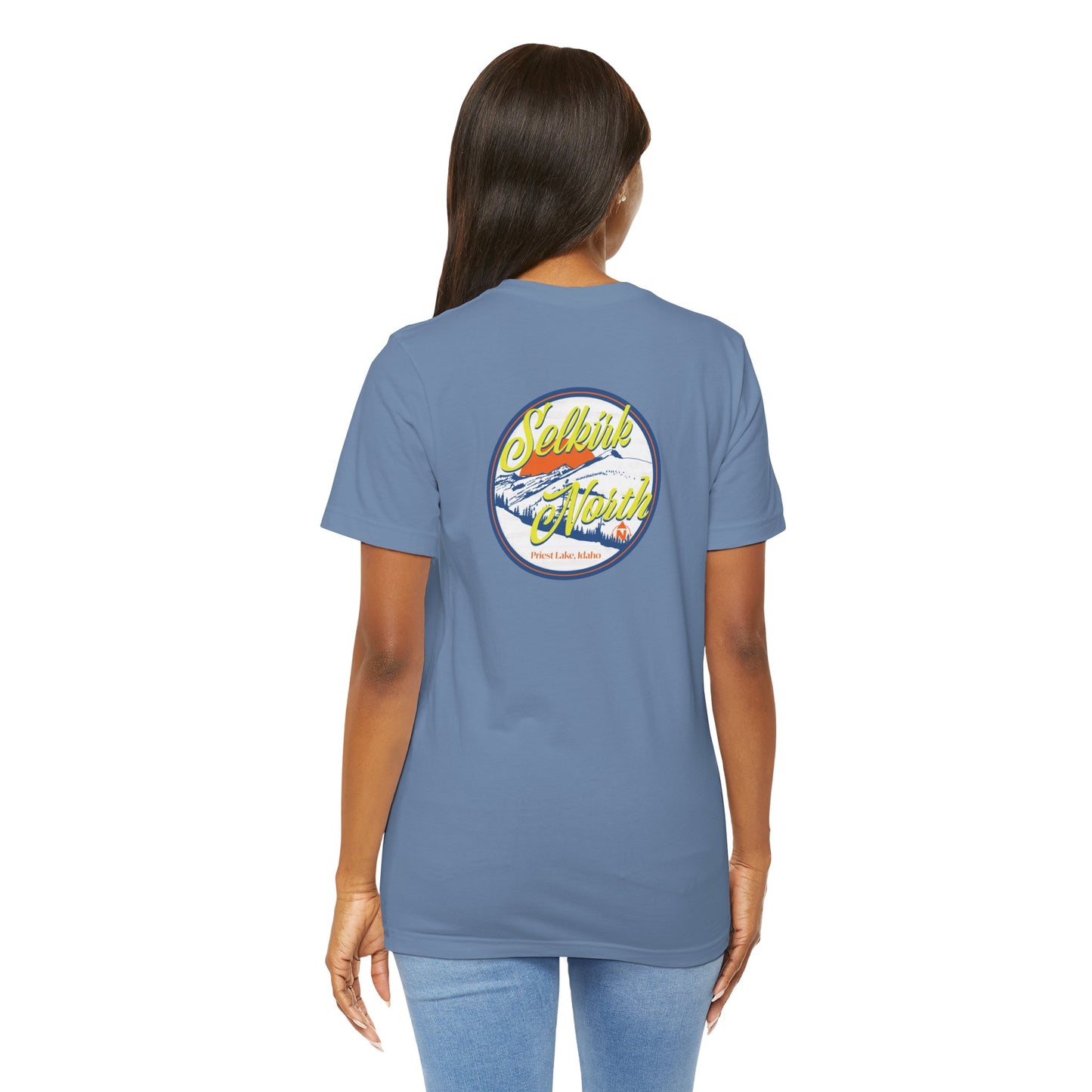 Selkirk Crest Trekker - Unisex Short Sleeve T-Shirt