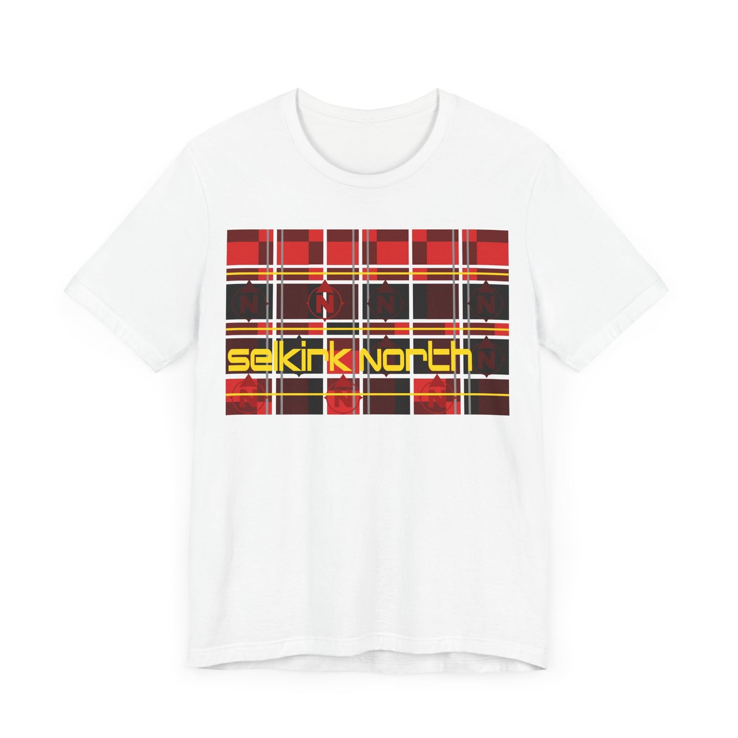 Lumberjacked Red Plaid - Unisex Jersey SS Tee