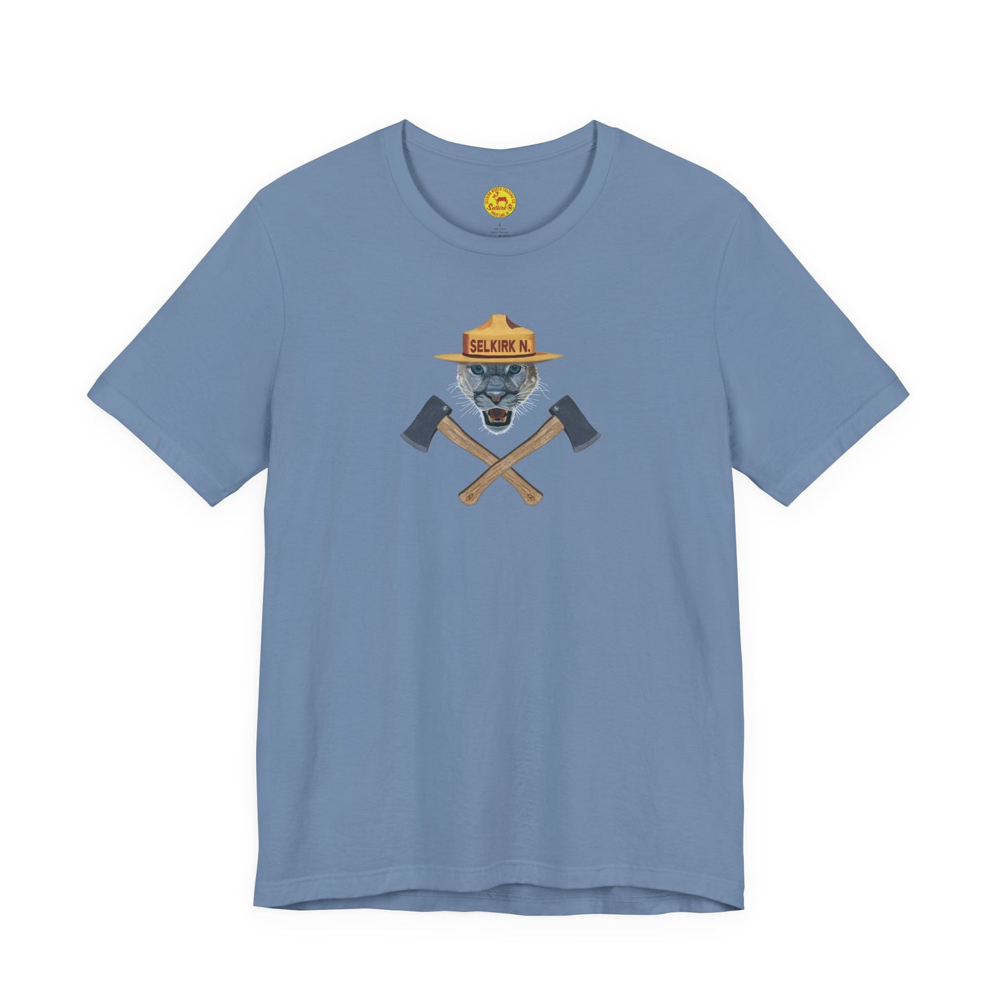 Selkirk Tommy | Vintage PSA Matchbook | Prevent Forest Fires  | Unisex SS T-Shirt
