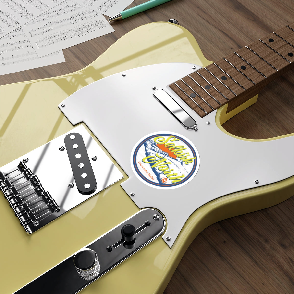 Selkirk Crest Trekker - Die-Cut Stickers