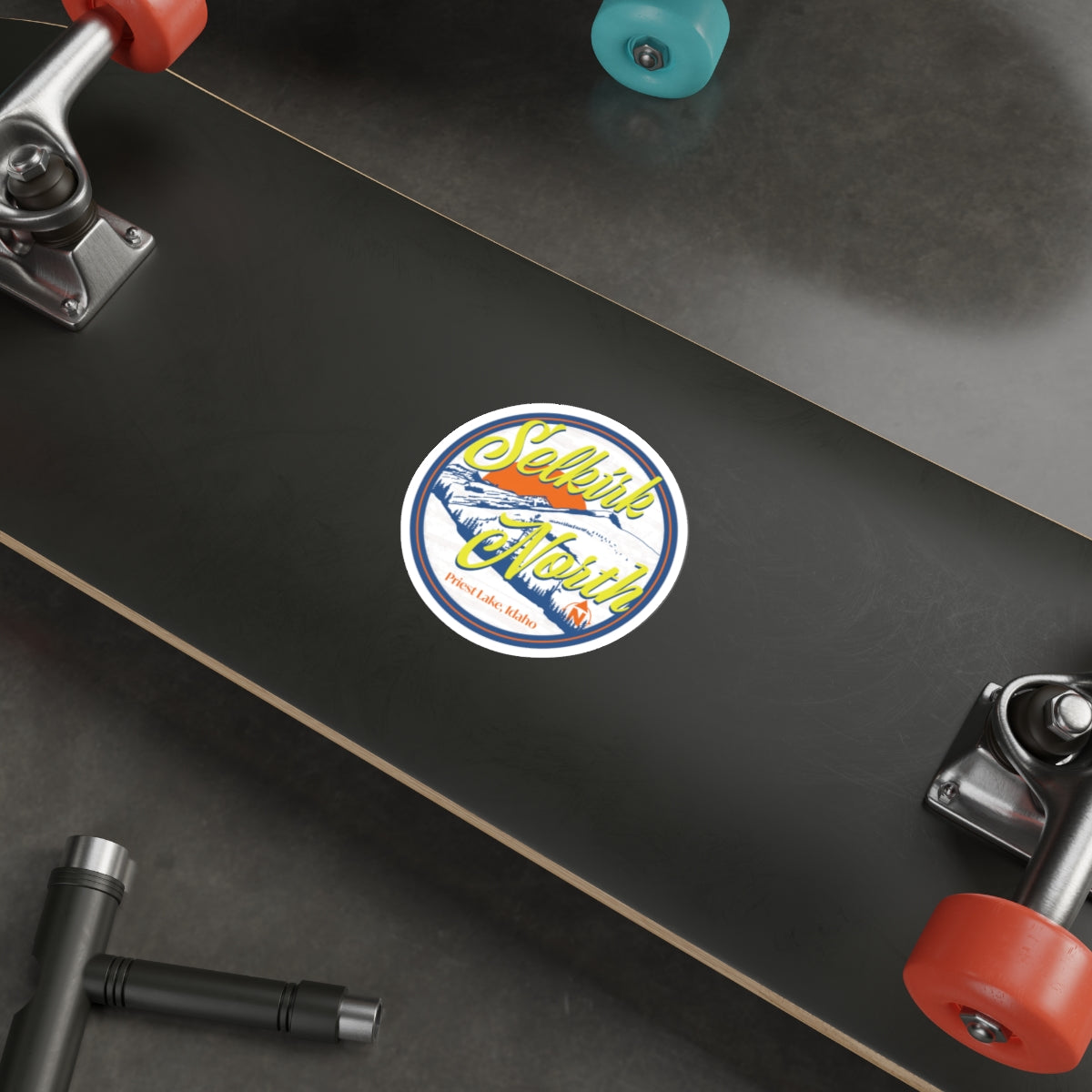 Selkirk Crest Trekker - Die-Cut Stickers
