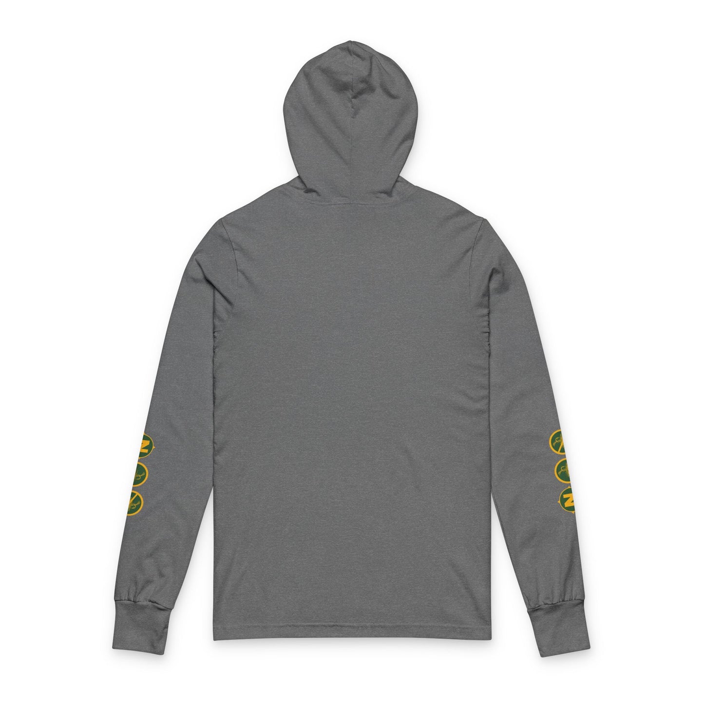 Barbless Bulls - Unisex Hooded Long Sleeve Tee