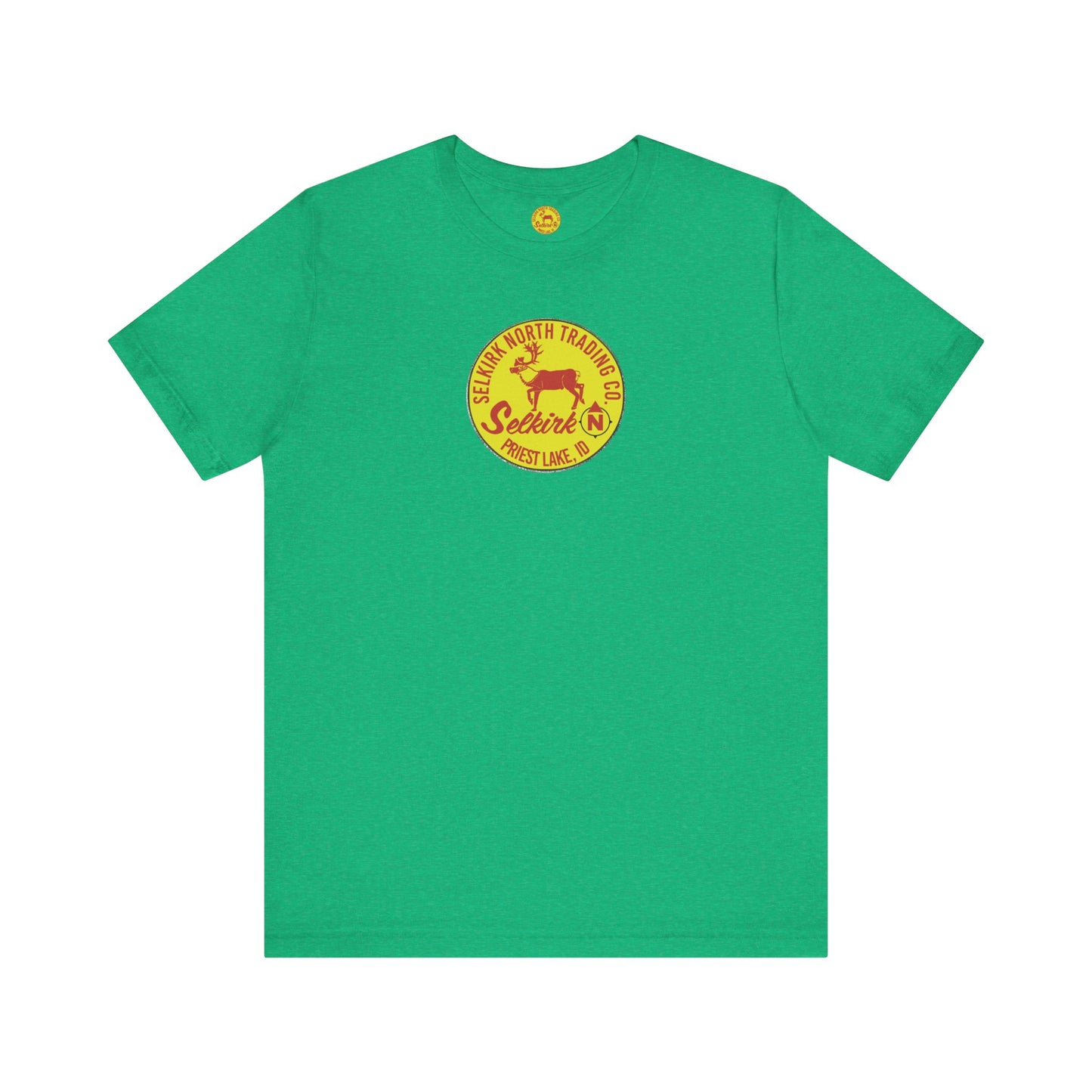 Vintage Caribou Patch - Unisex Jersey Tee