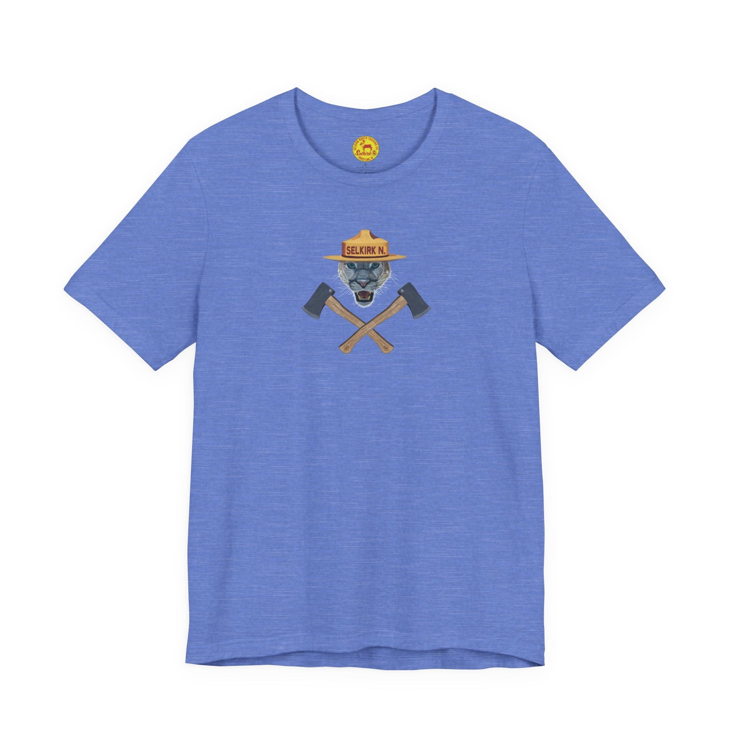 Selkirk Tommy Vintage Matchbook | Hold The Line - Motivational, Unisex SS T-Shirt