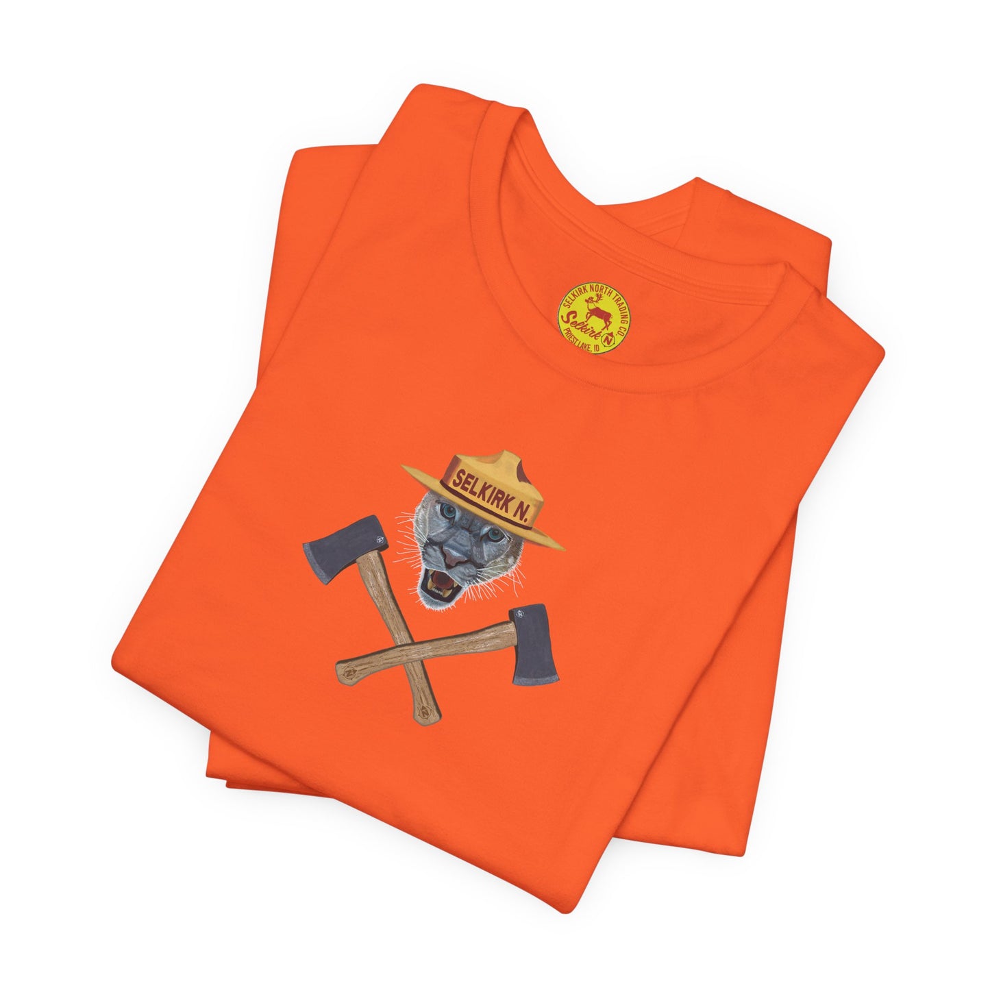 Selkirk Tommy Vintage Matchbook | Hold The Line - Motivational, Unisex SS T-Shirt