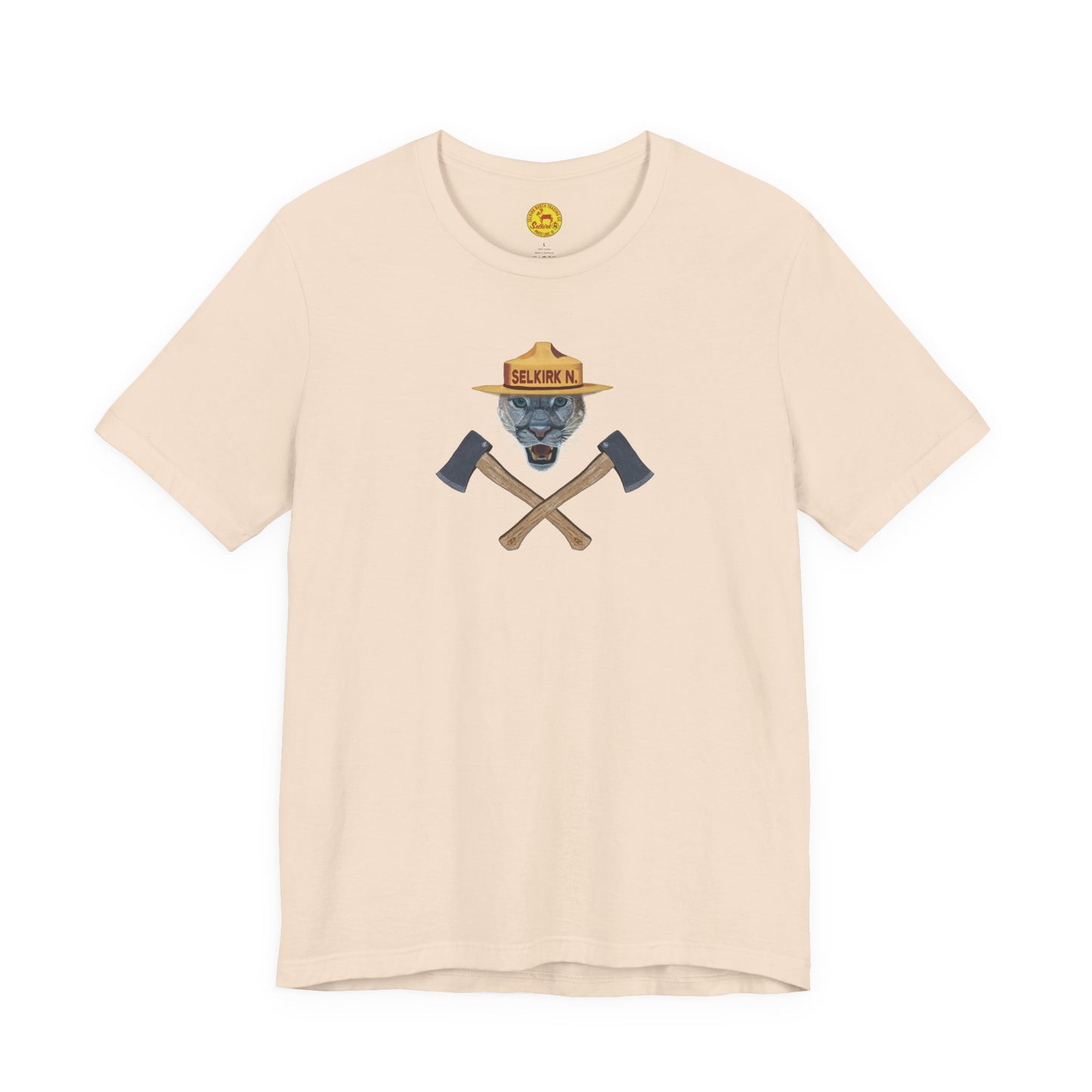 Selkirk Tommy | Vintage PSA Matchbook | Prevent Forest Fires  | Unisex SS T-Shirt