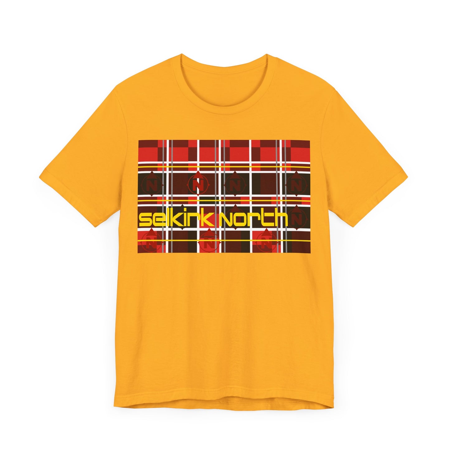 Lumberjacked Red Plaid - Unisex Jersey SS Tee