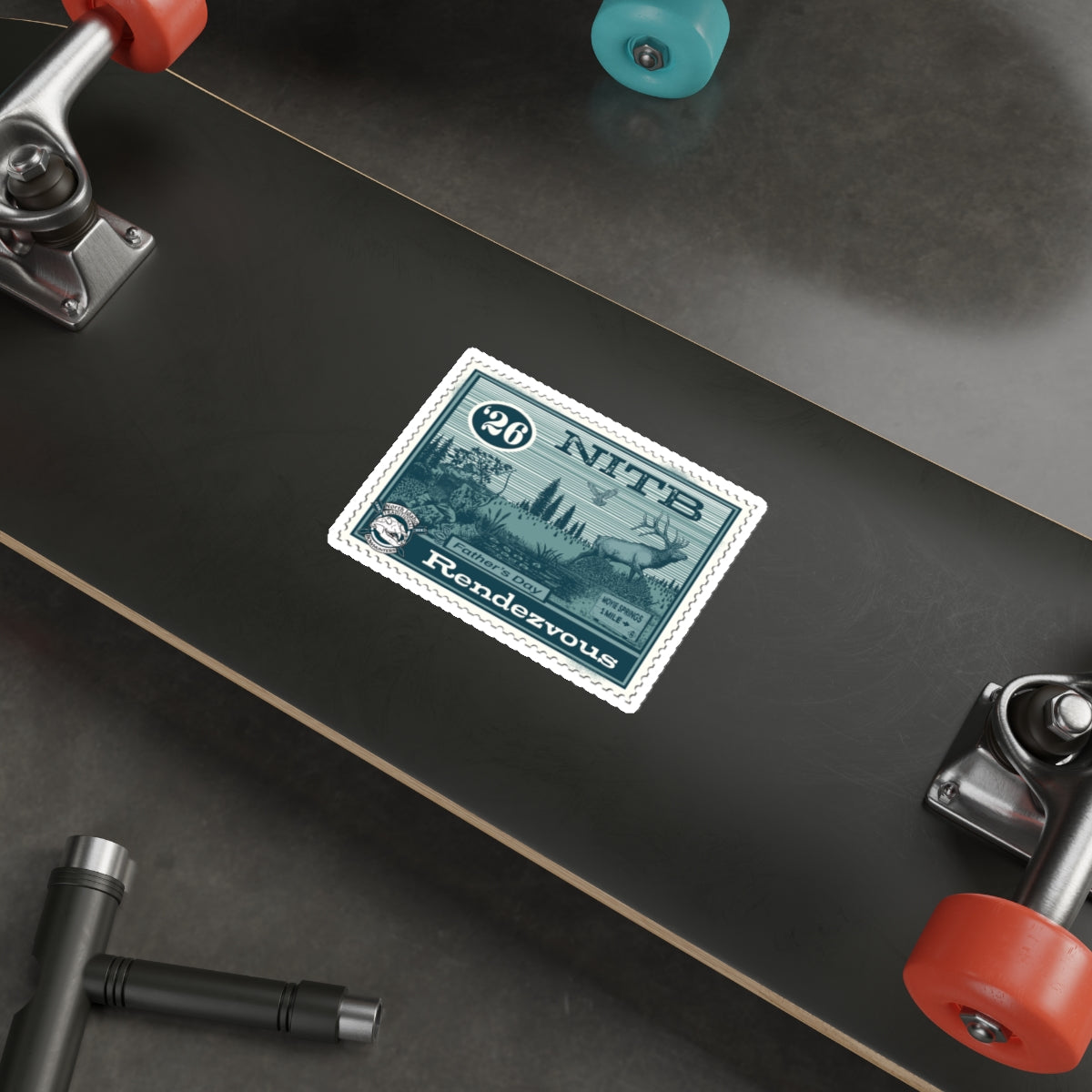 2026 NITB Traditional Rendezvous - Die-Cut Stickers