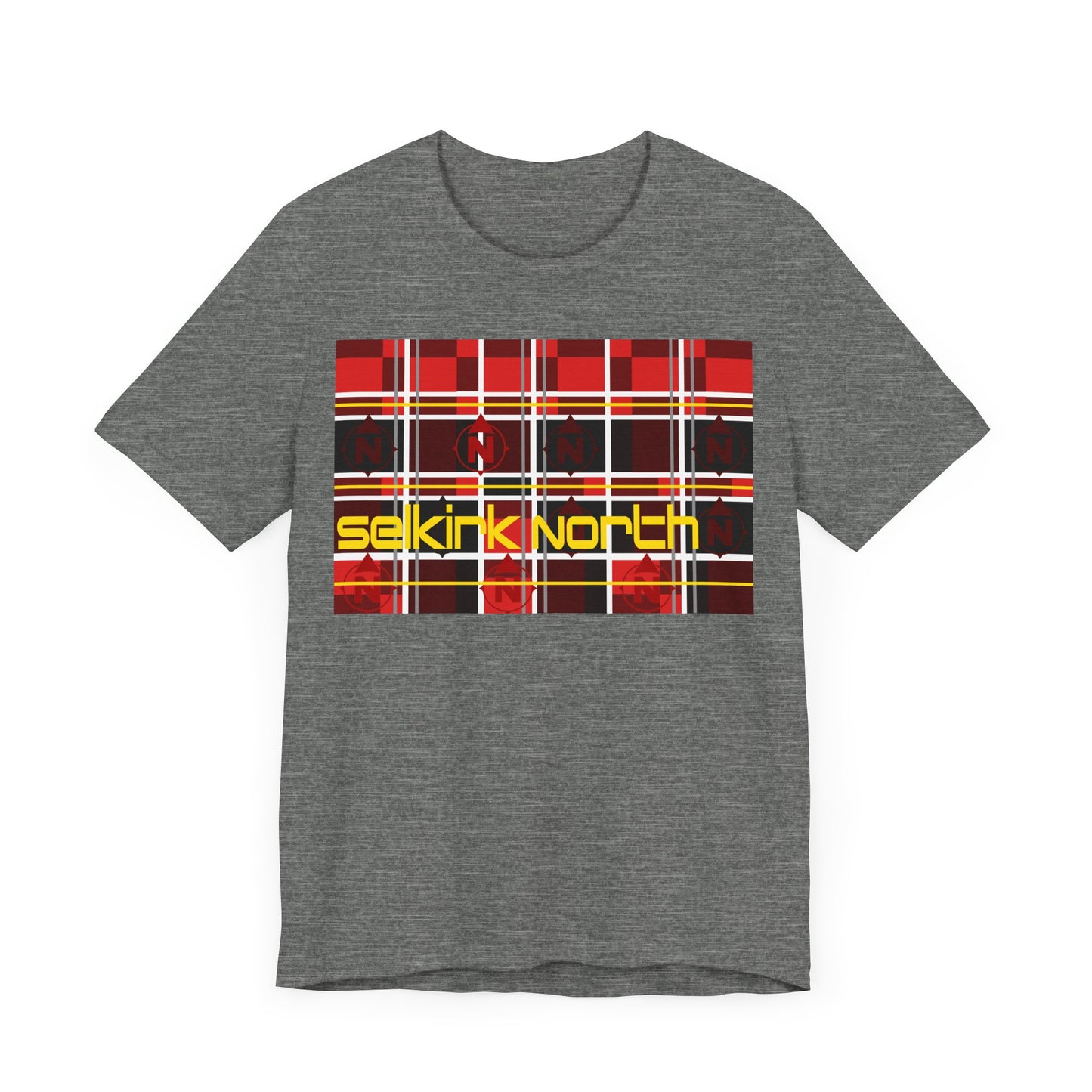 Lumberjacked Red Plaid - Unisex Jersey SS Tee