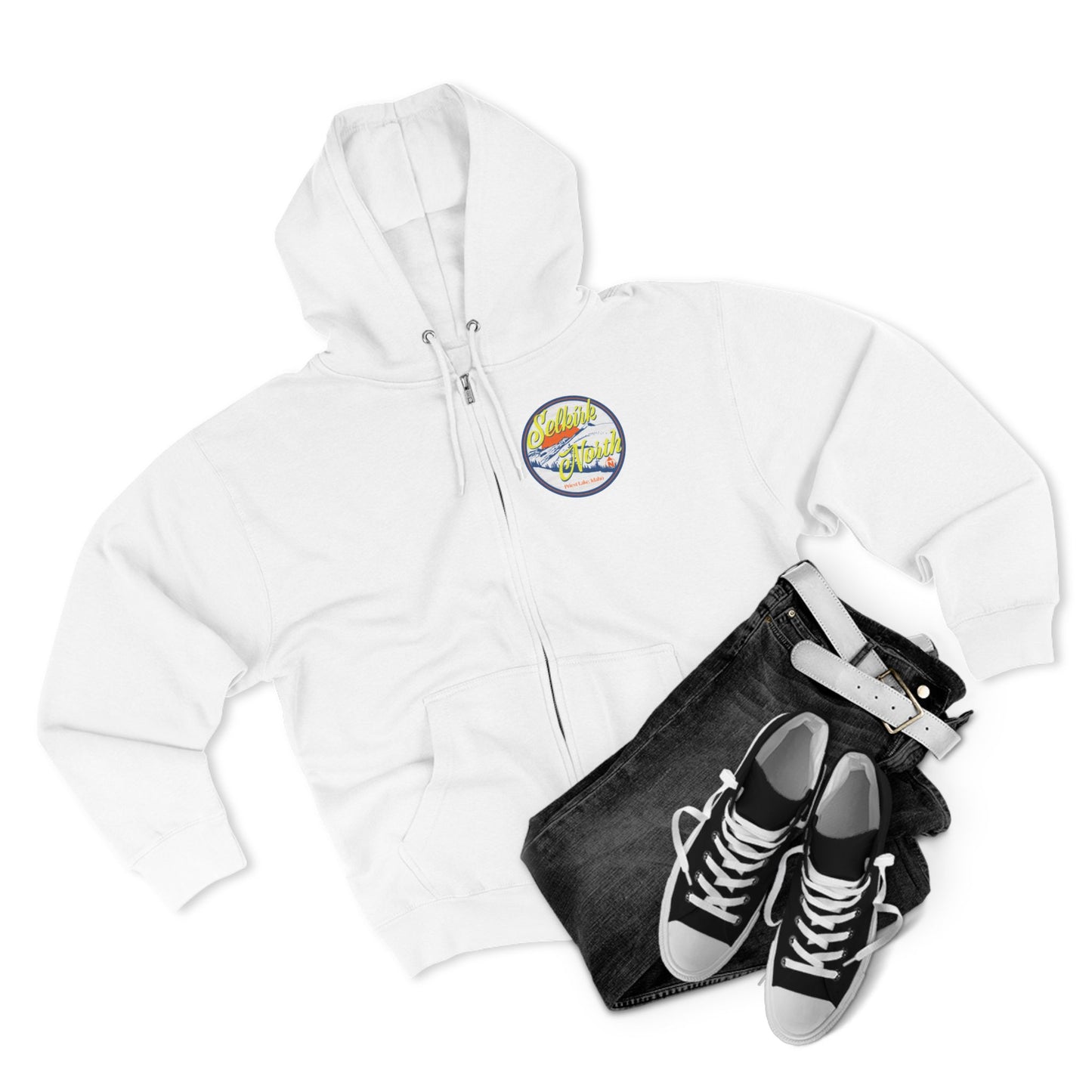 Selkirk Crest Trekker - Unisex Zip Hoodie