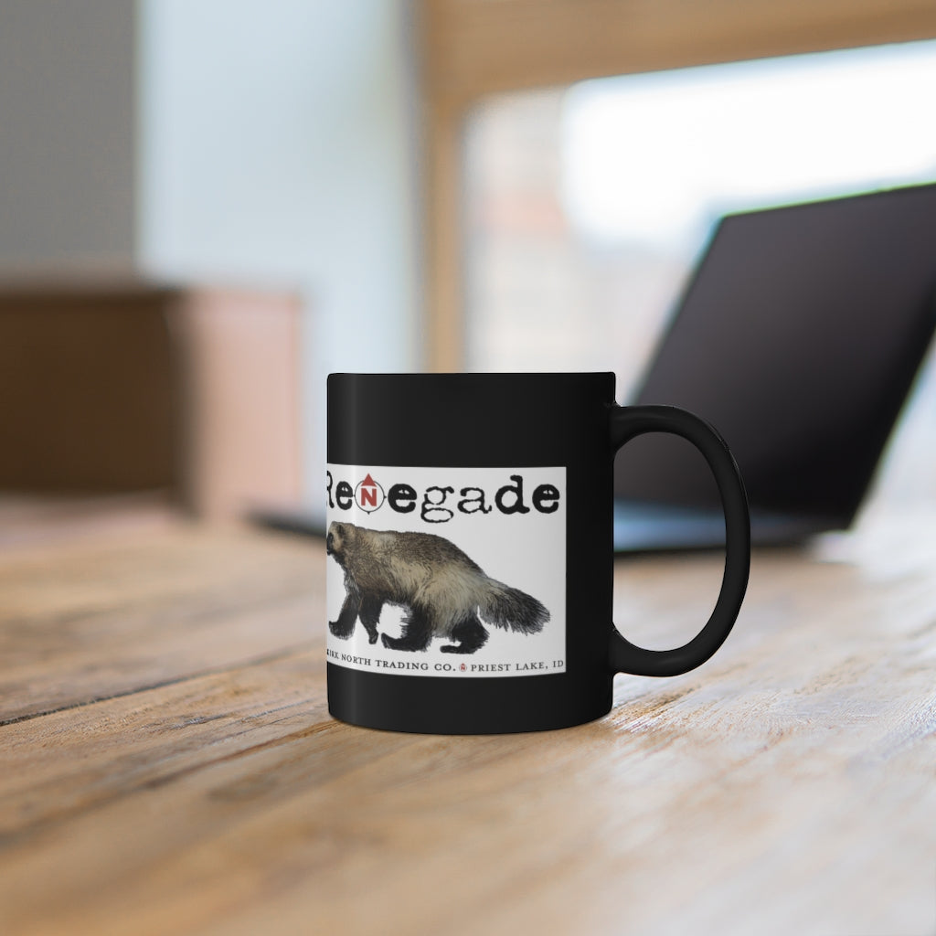 Renegade 11oz Black Mug