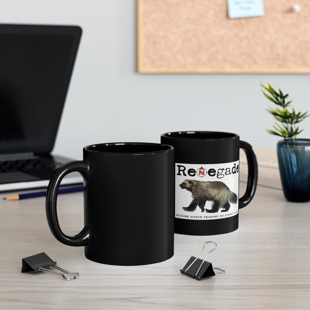 Renegade 11oz Black Mug