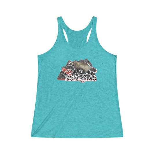 Renegade II - Women's Tri-Blend Racerback Tank