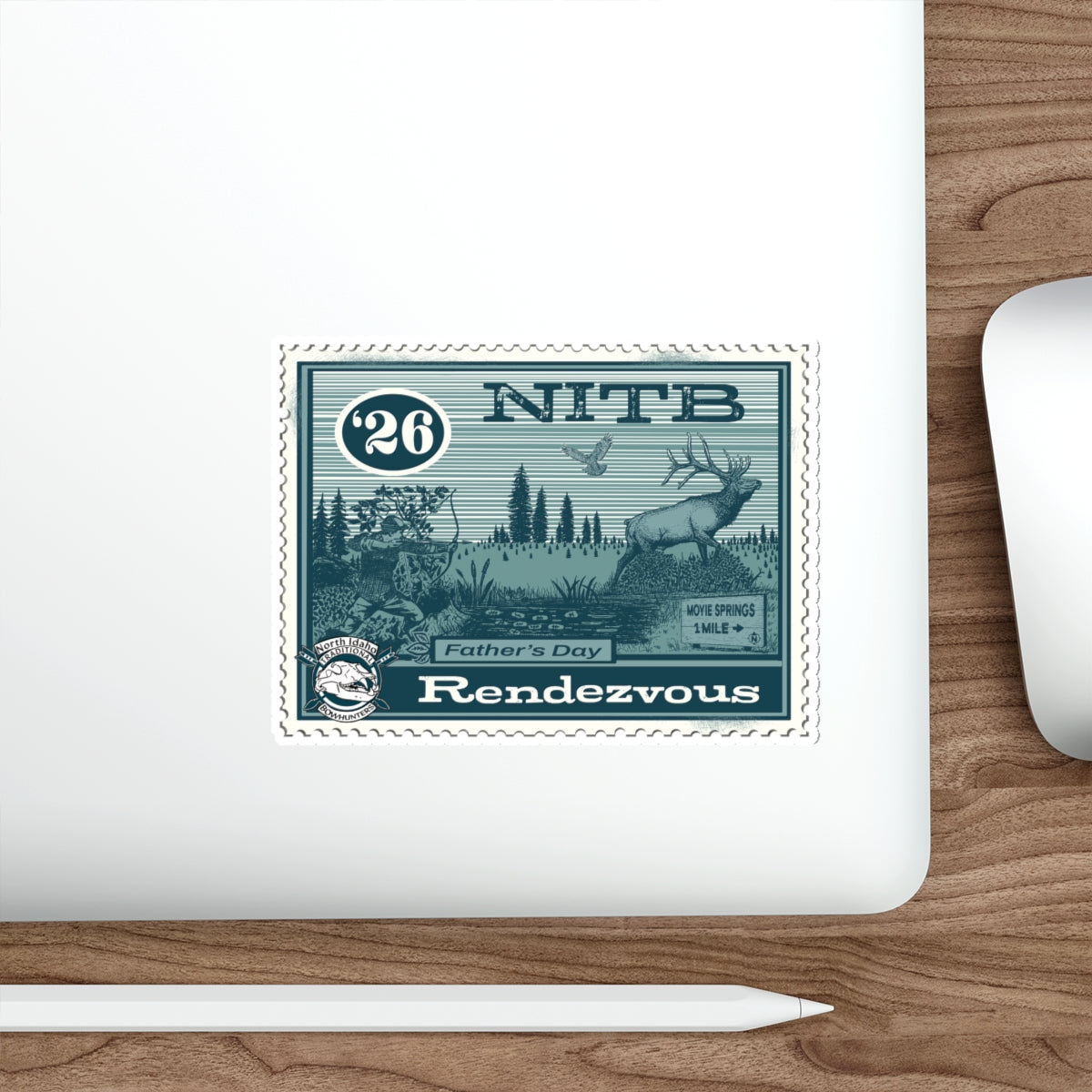 2026 NITB Traditional Rendezvous - Die-Cut Stickers