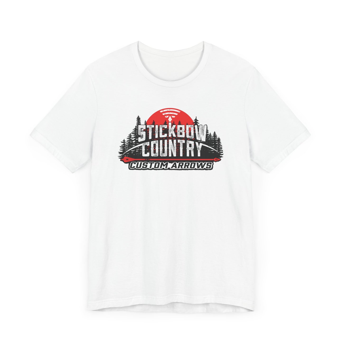 Stickbow Country Custom Arrows Logo - Short Sleeve Tee