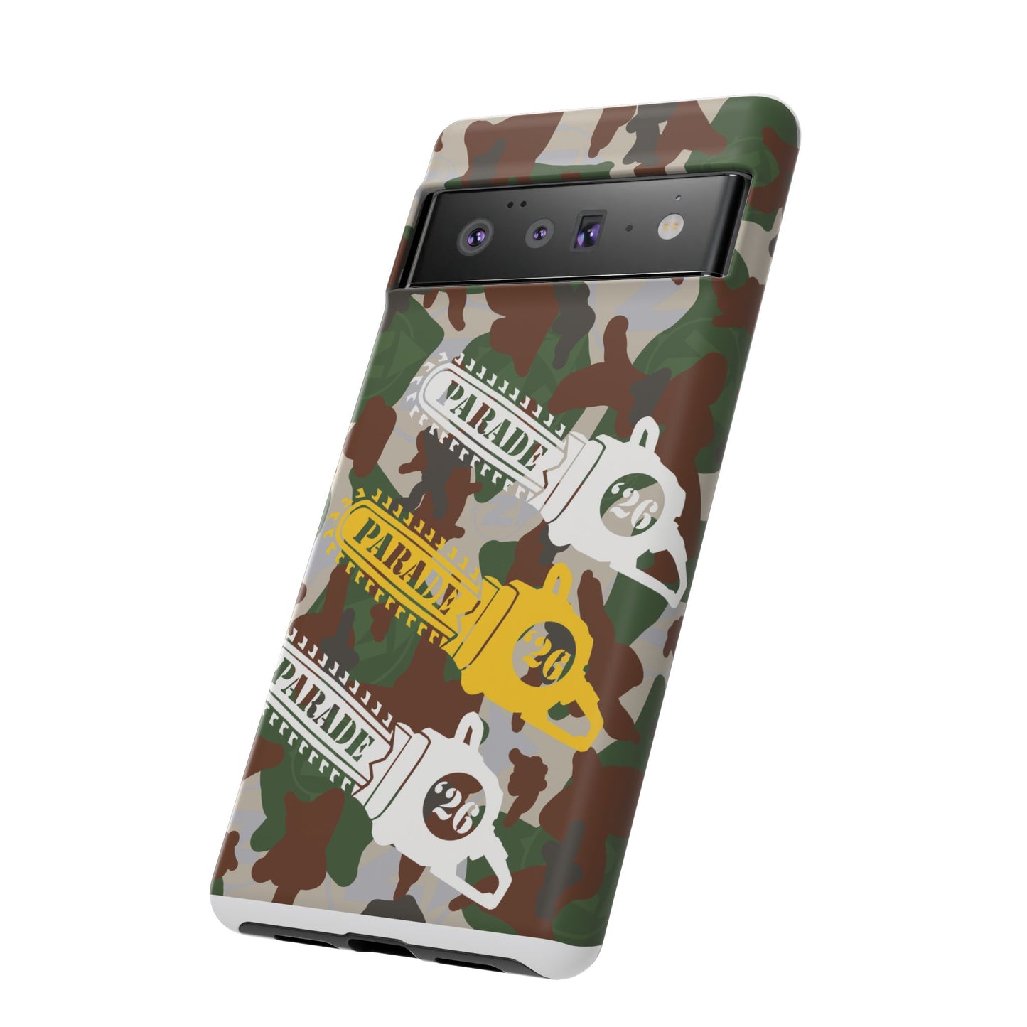 Chainsaw Icon | Camo - Protective Phone Case