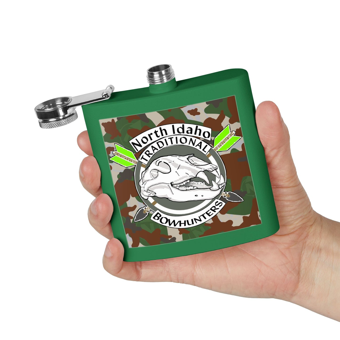 NITB "Pocket Pistol" - Stainless Steel Flask, 6oz