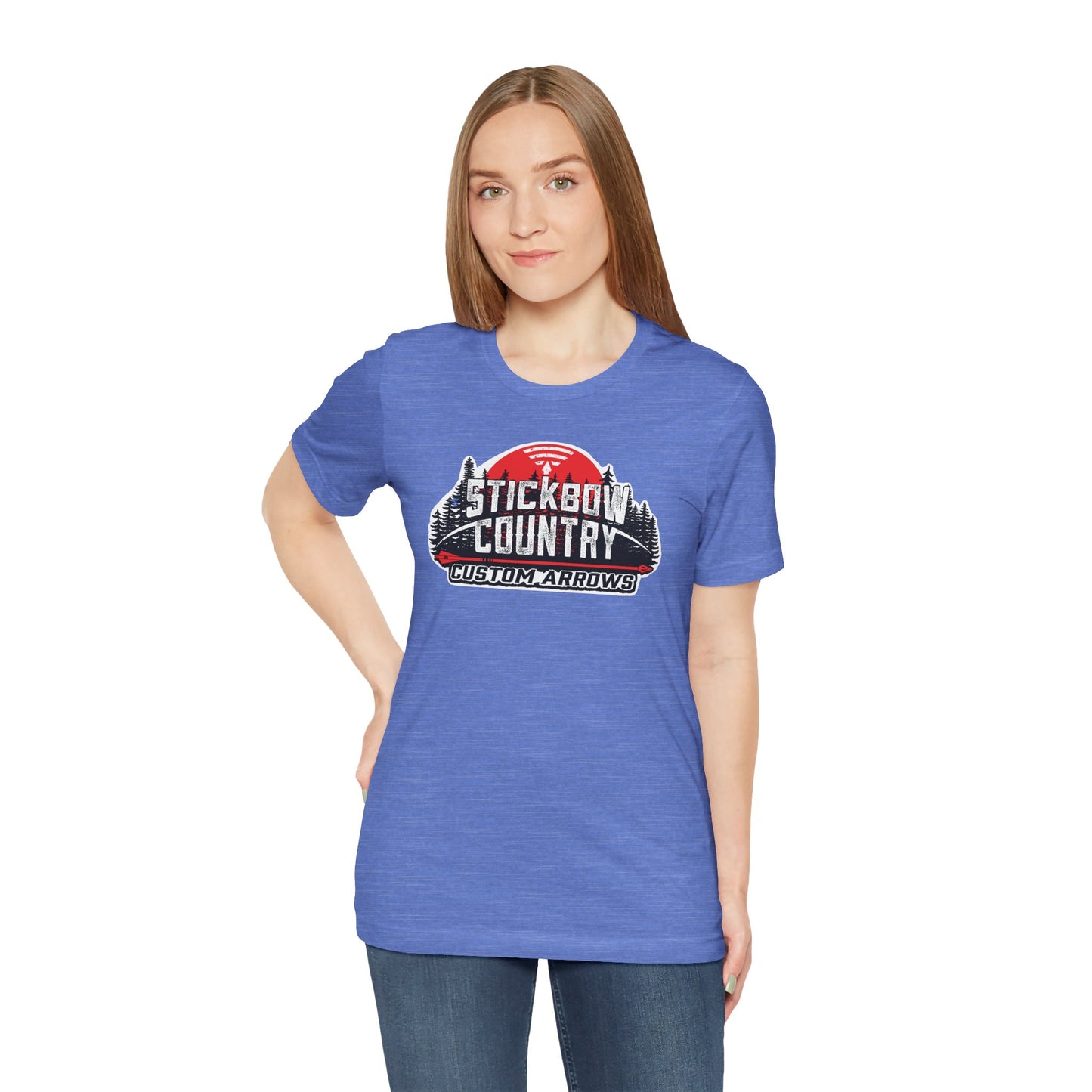 Stickbow Country Custom Arrows Logo - Short Sleeve Tee