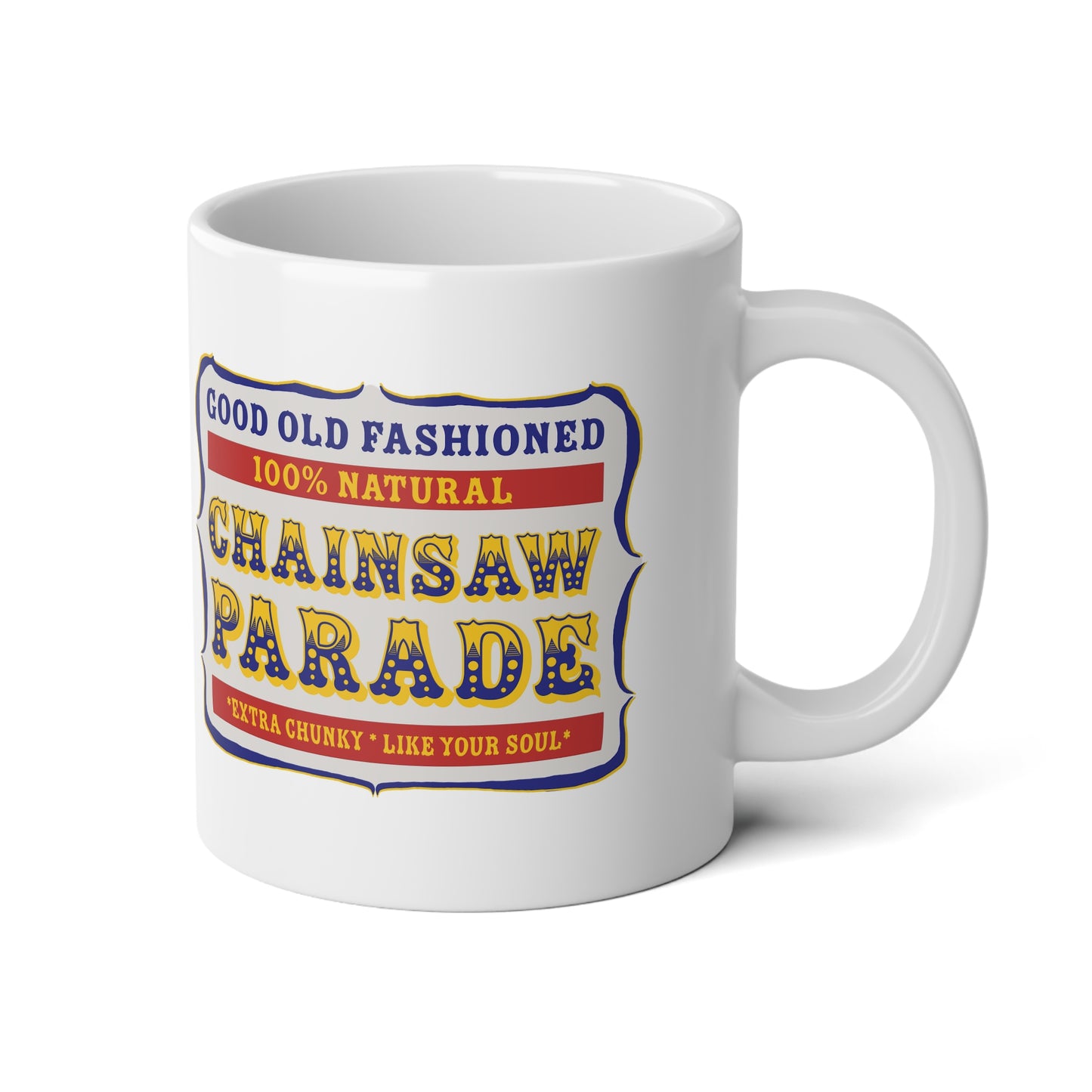 Good Old Fashioned | Vintage PB Label - Jumbo Mug, 20oz