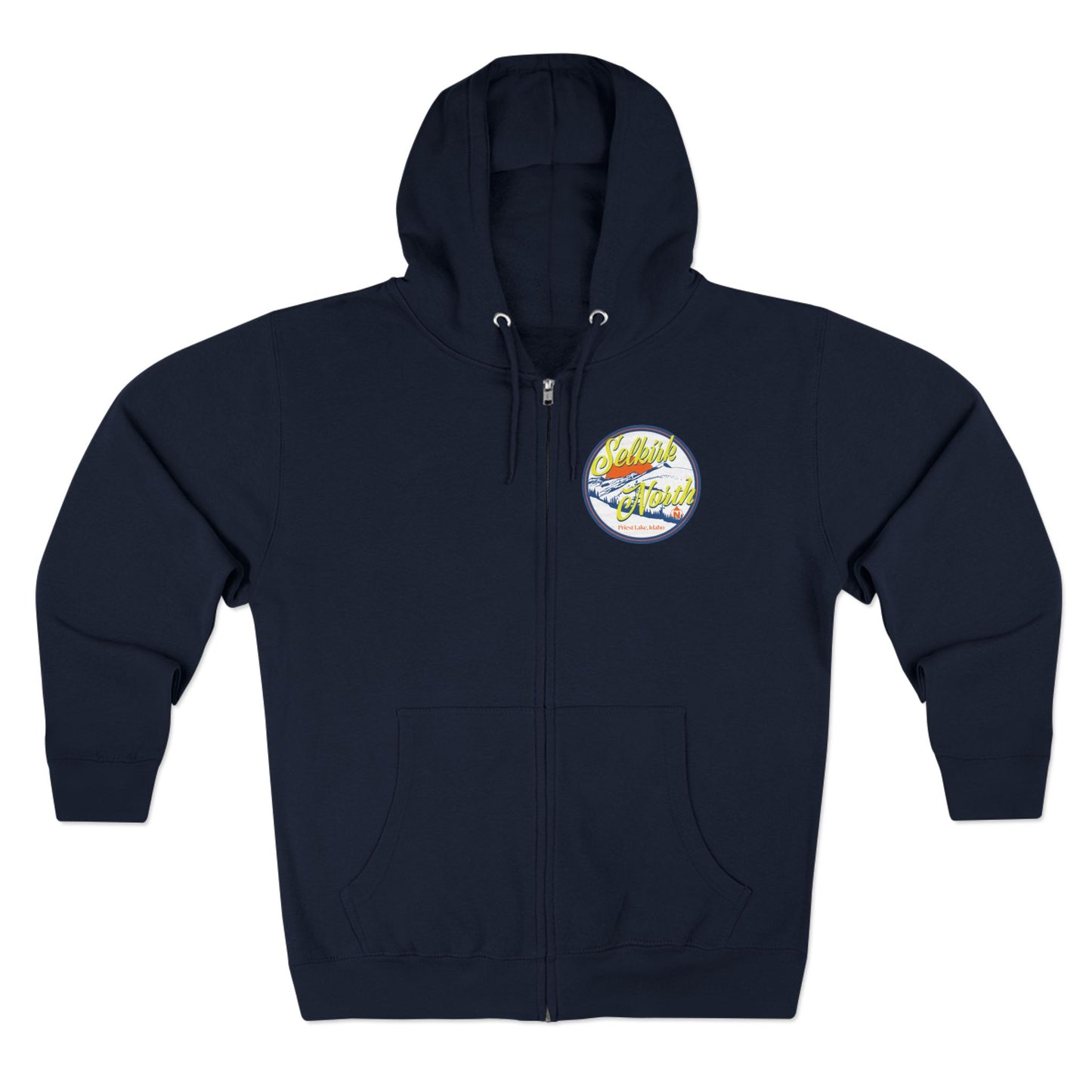 Selkirk Crest Trekker - Unisex Zip Hoodie