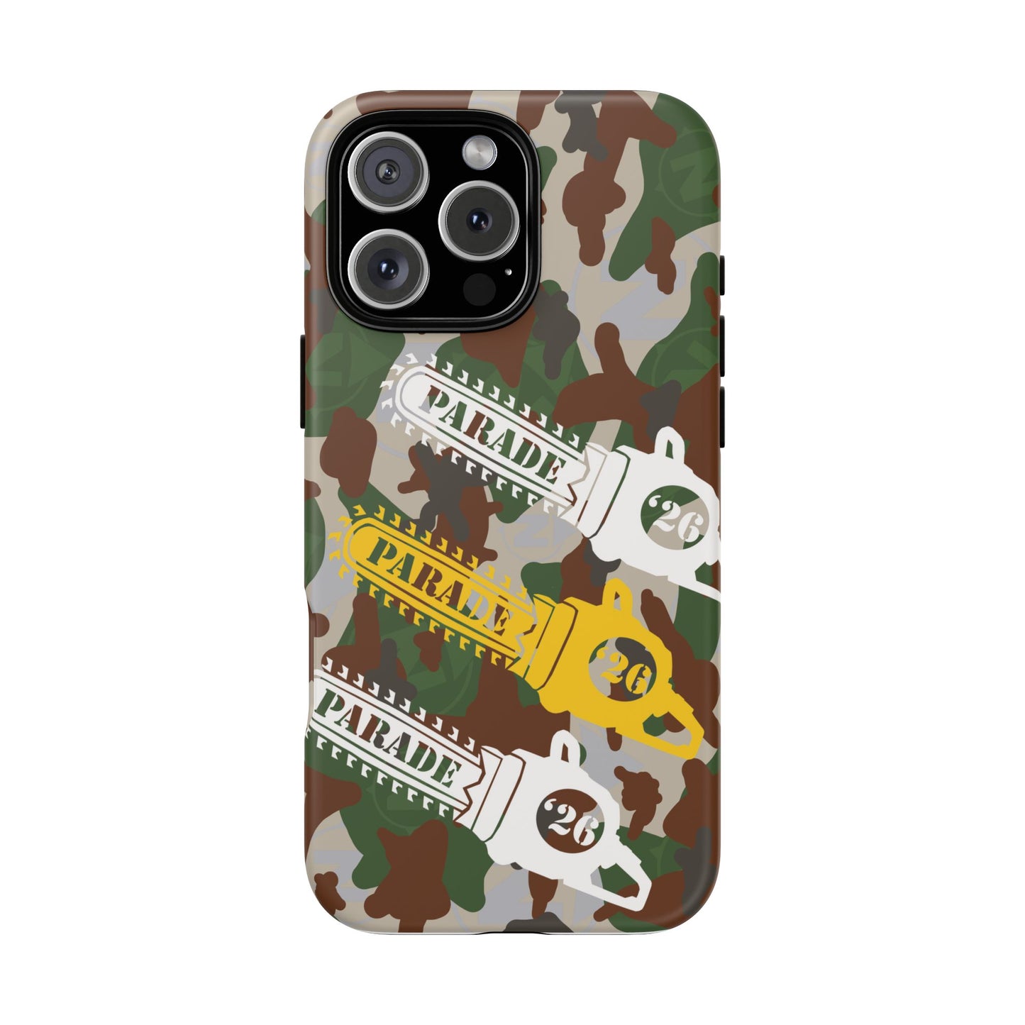 Chainsaw Icon | Camo - Protective Phone Case