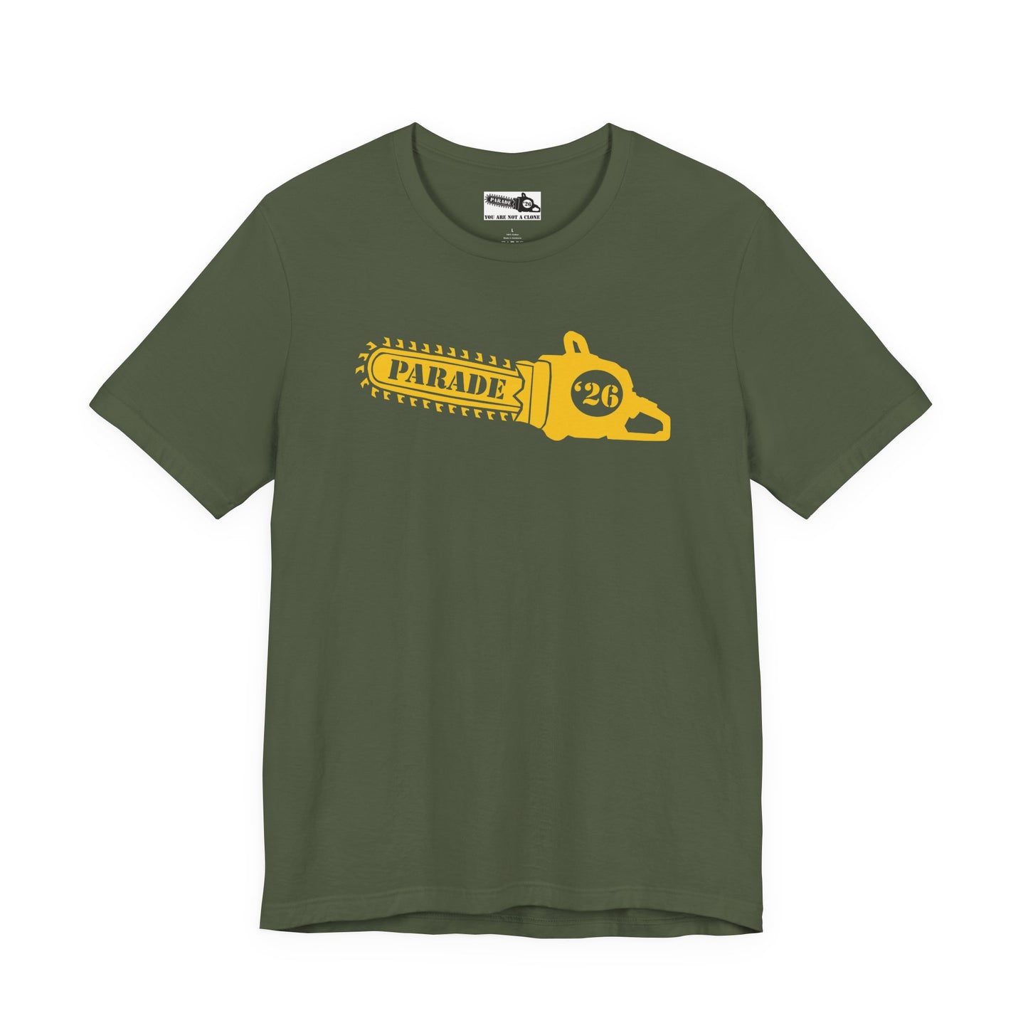 Chainsaw Icon — Retro Logo SS T-Shirt