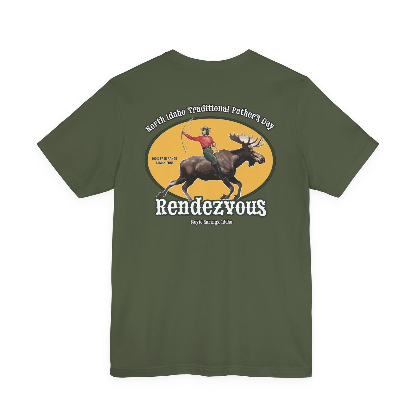 NITB Rendezvous | Moose Rider Beer Label - Unisex Jersey Short Sleeve Tee