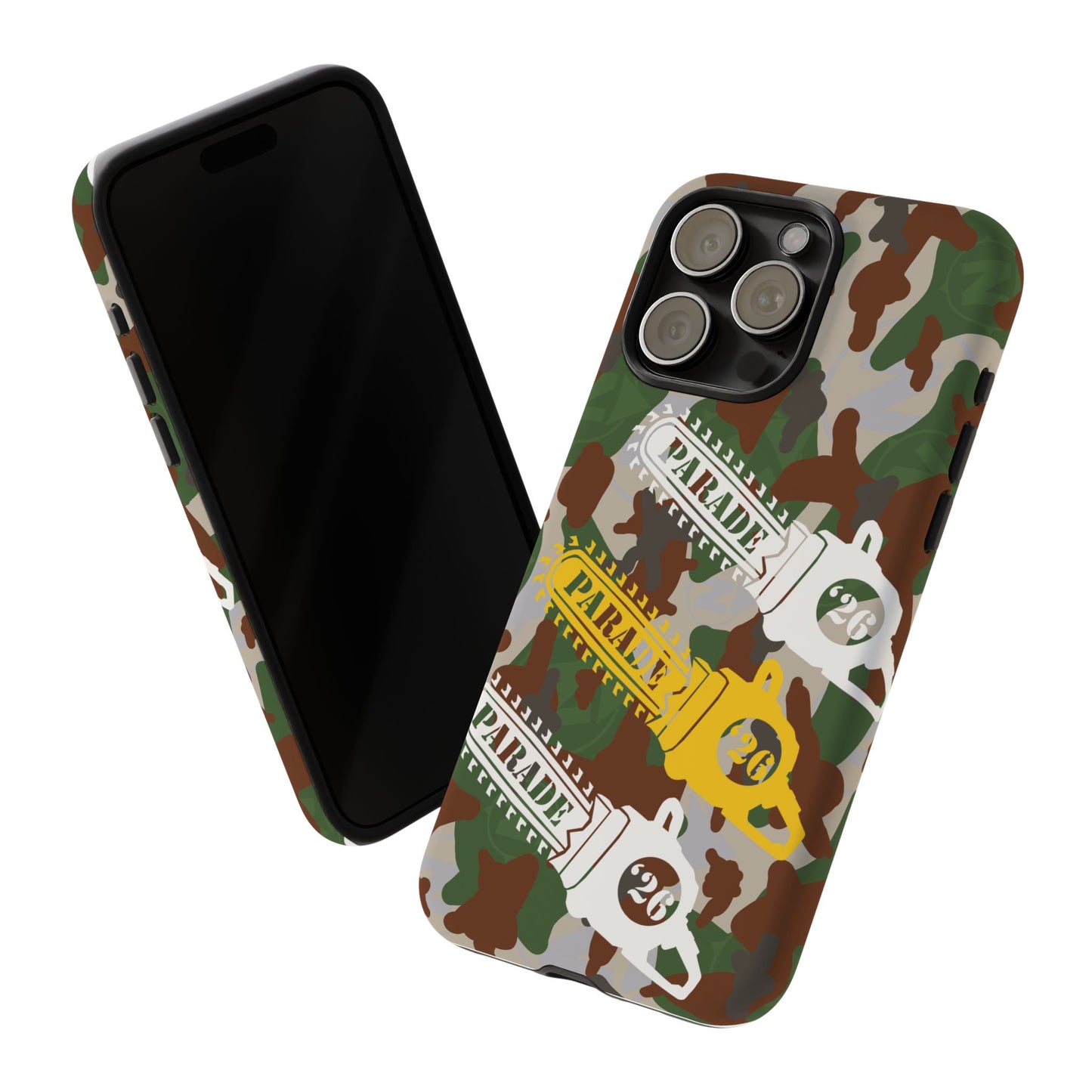 Chainsaw Icon | Camo - Protective Phone Case