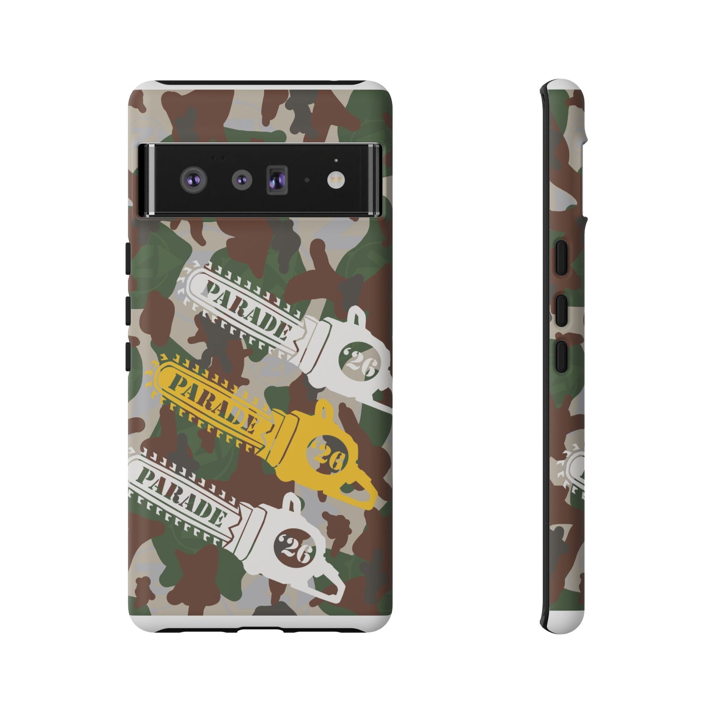 Chainsaw Icon | Camo - Protective Phone Case