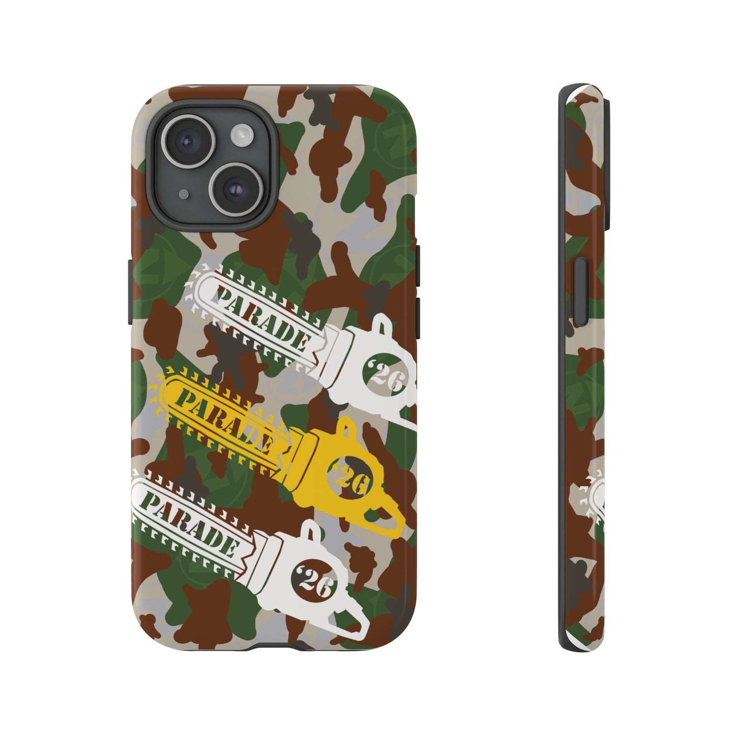 Chainsaw Icon | Camo - Protective Phone Case