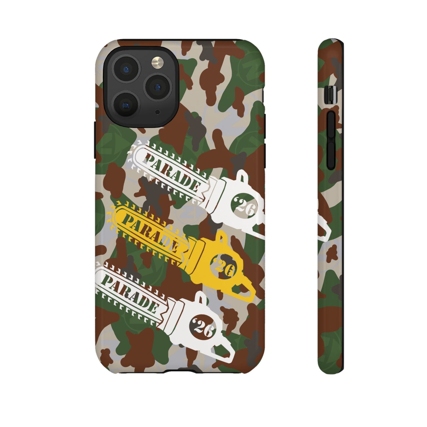 Chainsaw Icon | Camo - Protective Phone Case