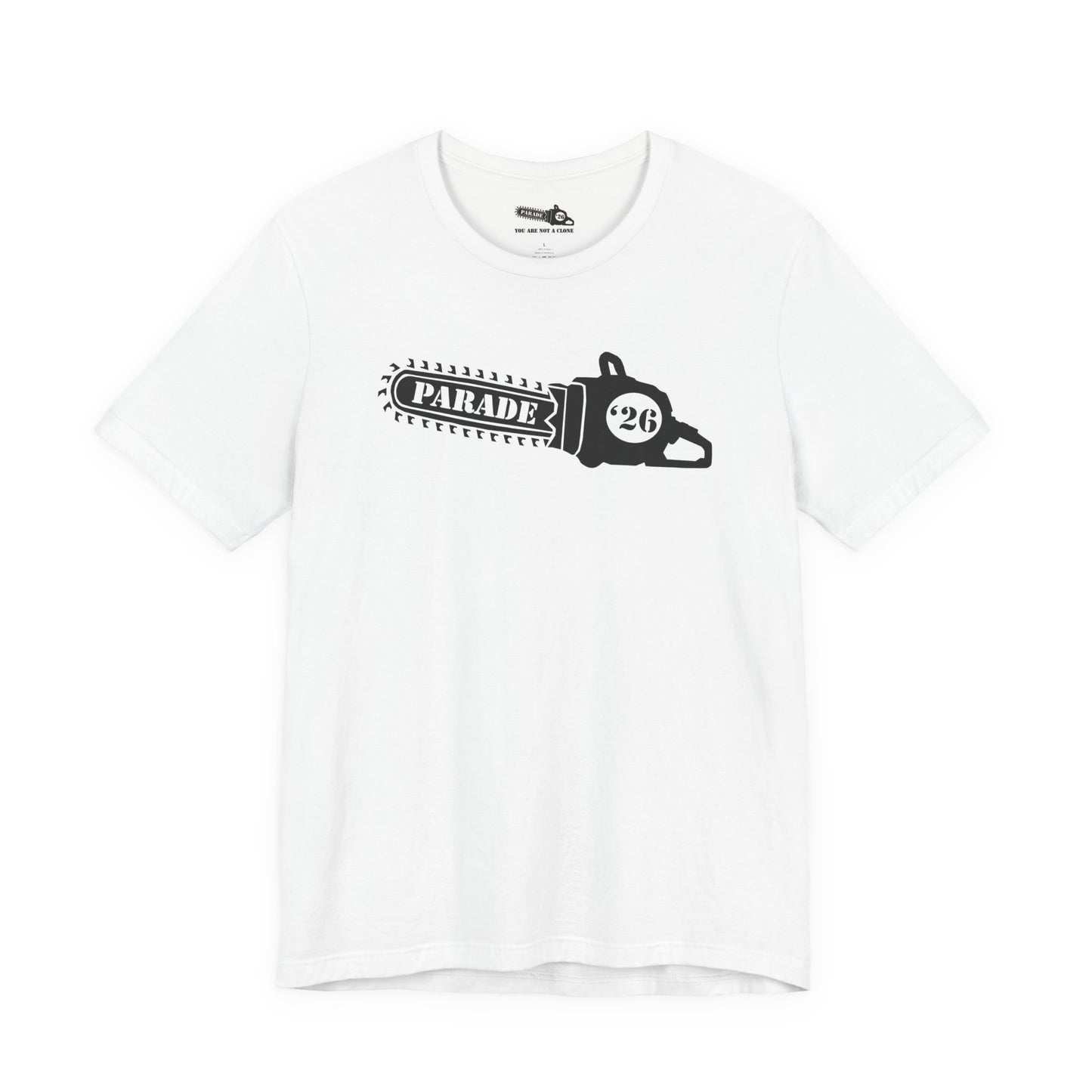 Chainsaw Icon — Retro Logo SS T-Shirt
