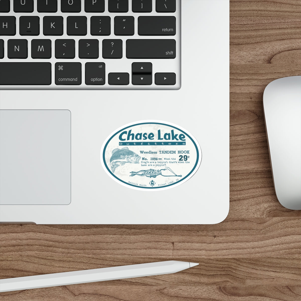 Chase Lake Outfitters |Bass Fishing-  Die-Cut Stickers