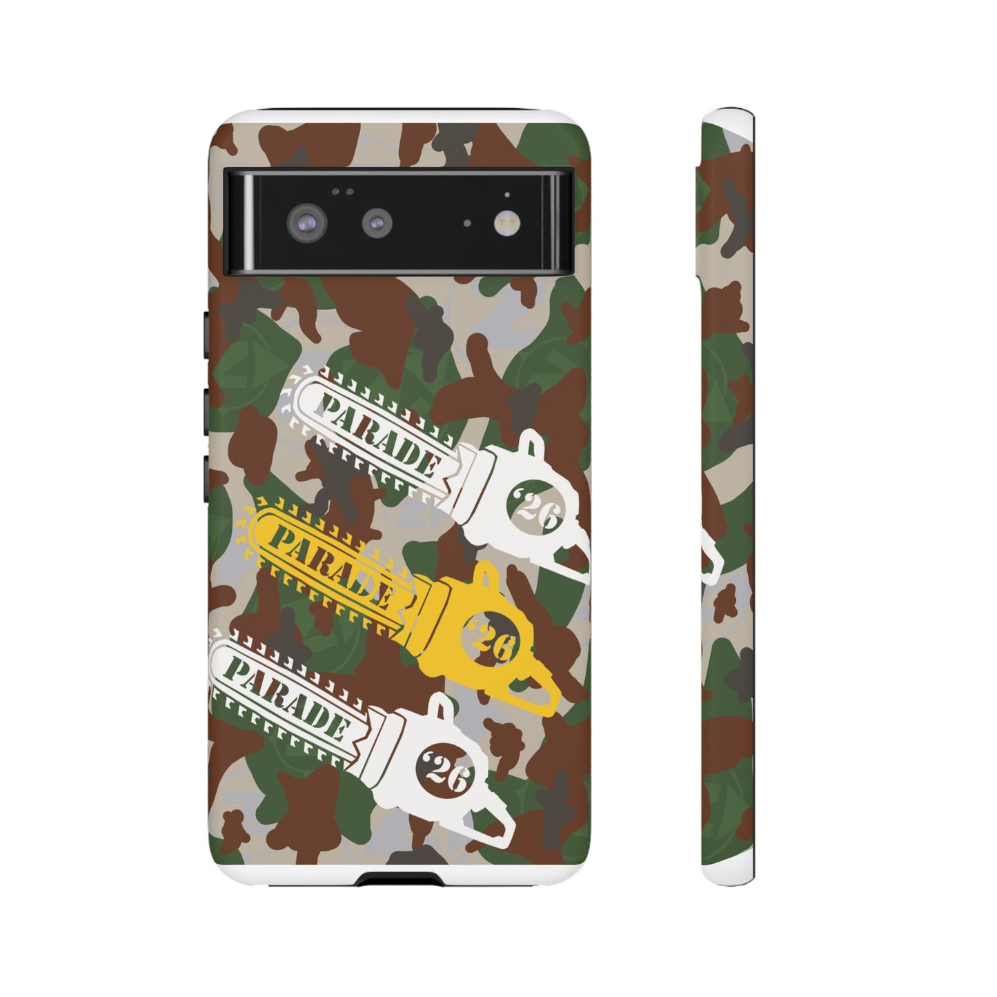 Chainsaw Icon | Camo - Protective Phone Case