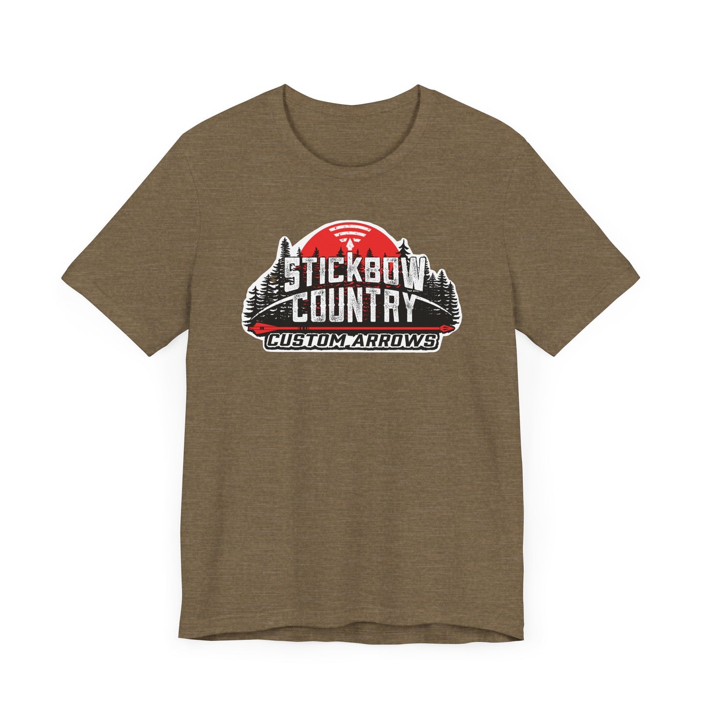 Stickbow Country Custom Arrows Logo - Short Sleeve Tee
