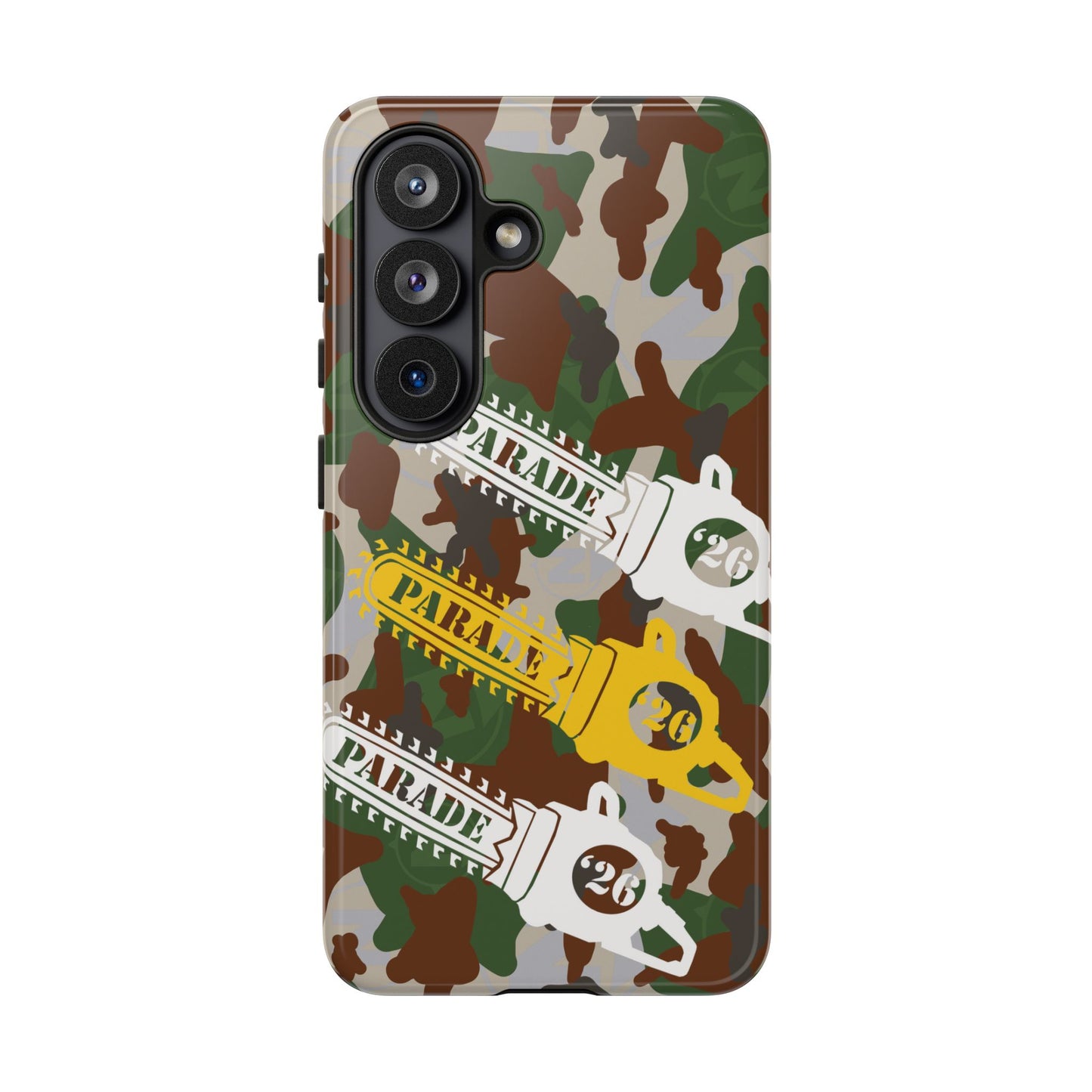 Chainsaw Icon | Camo - Protective Phone Case
