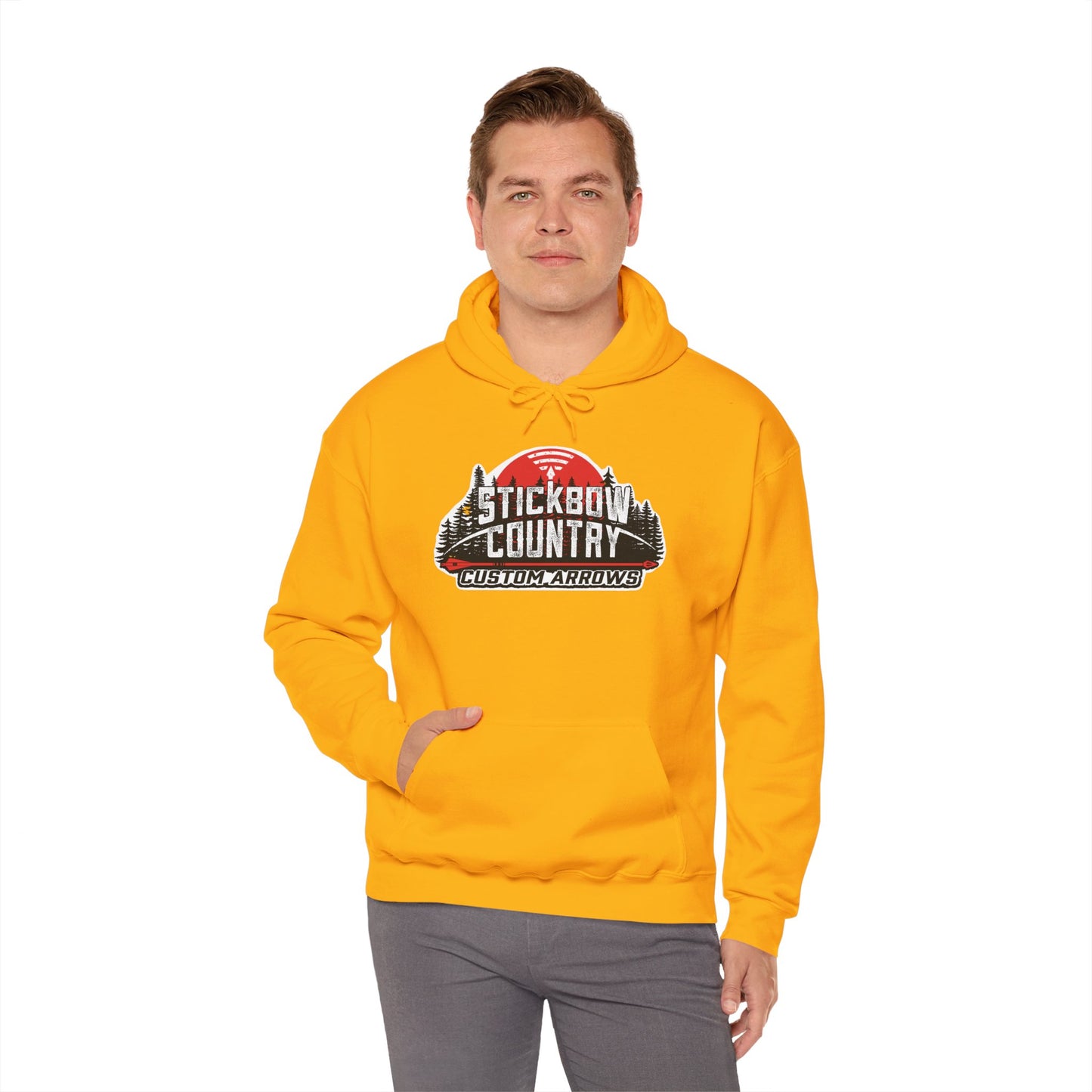 Stickbow Country Custom Arrows Hoodie - Unisex Heavy Blend™ Hoodie