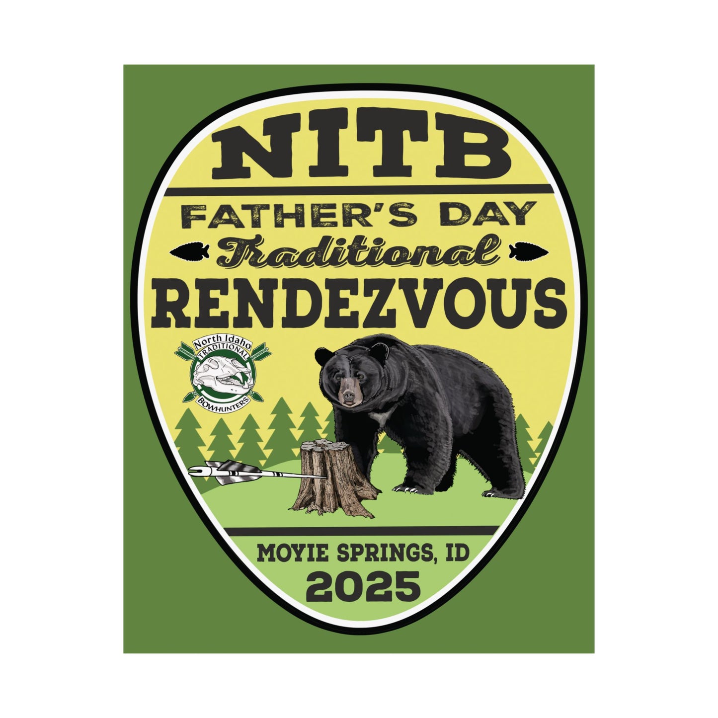 2025 NITB Rendezvous - Matte Vertical Poster