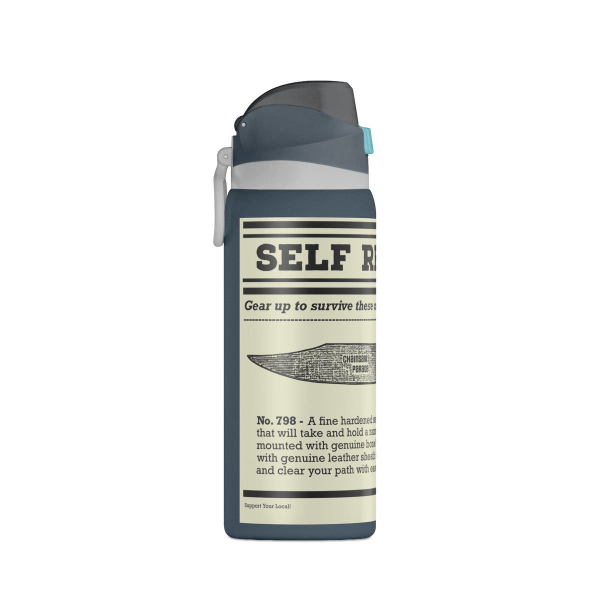 Self Reliance | Vintage Big Knife Mail Order - Oasis Insulated Water Bottle 32oz