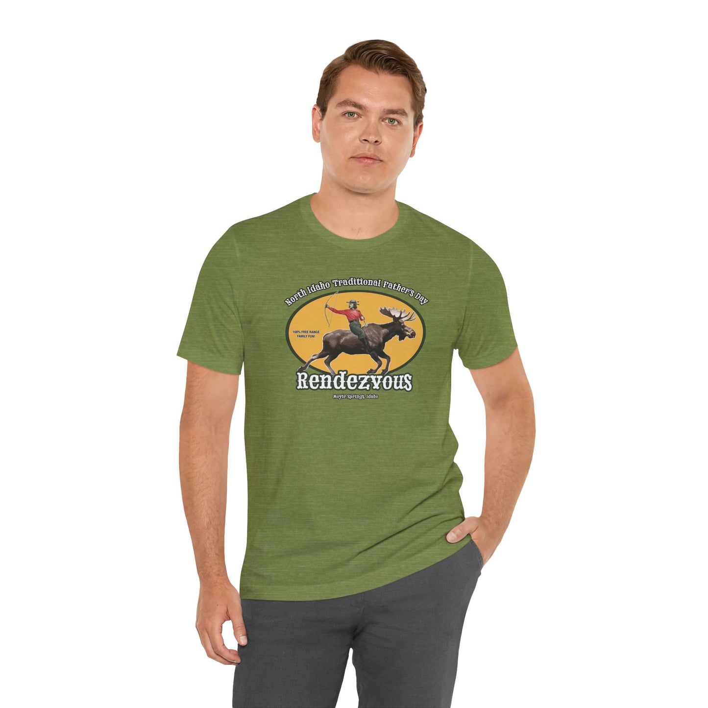 NITB Rendezvous | Moose Rider Beer Label - Unisex Jersey Short Sleeve Tee