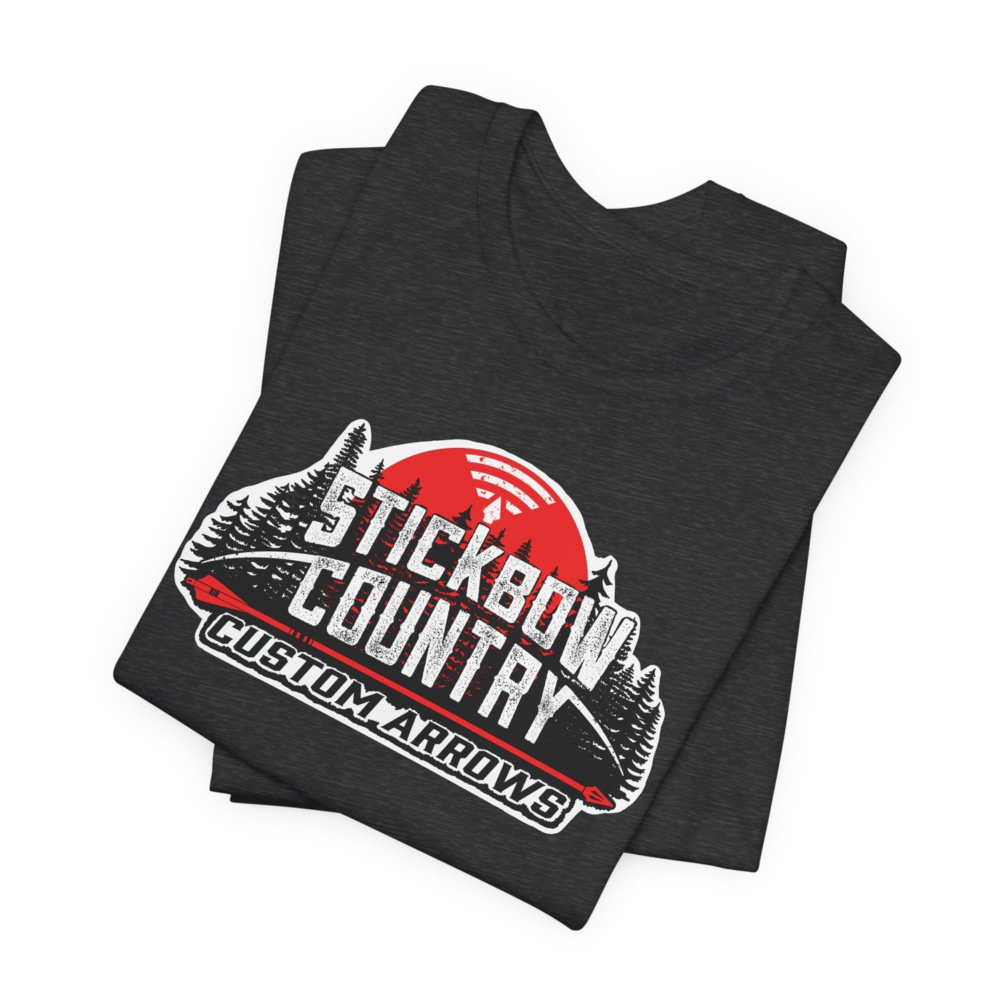 Stickbow Country Custom Arrows Logo - Short Sleeve Tee