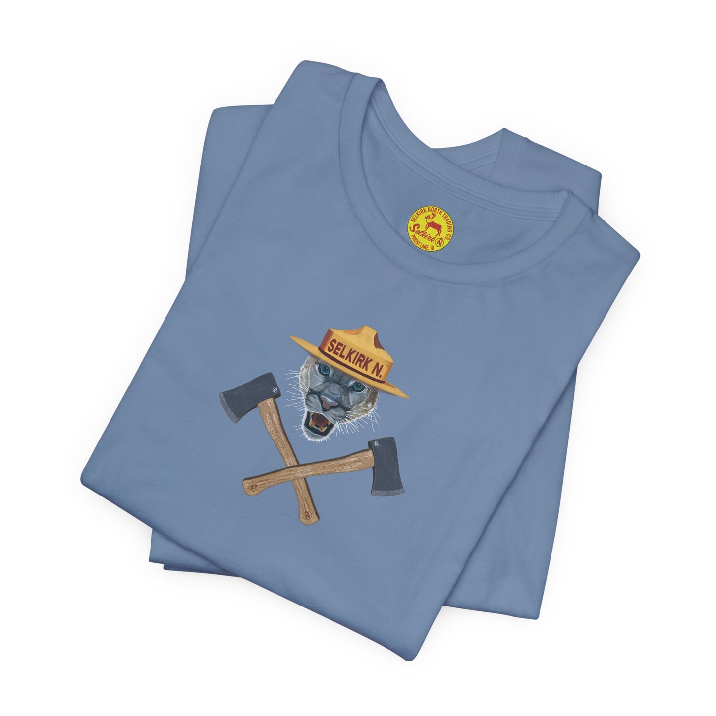 Selkirk Tommy | Vintage PSA Matchbook | Prevent Forest Fires  | Unisex SS T-Shirt