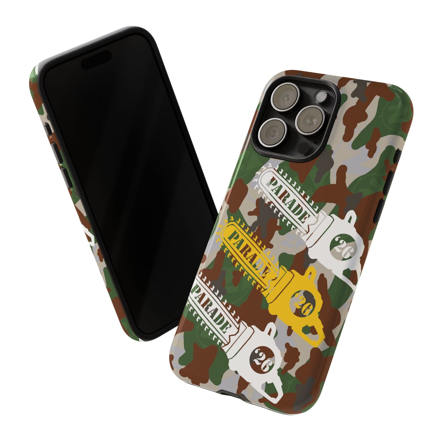 Chainsaw Icon | Camo - Protective Phone Case