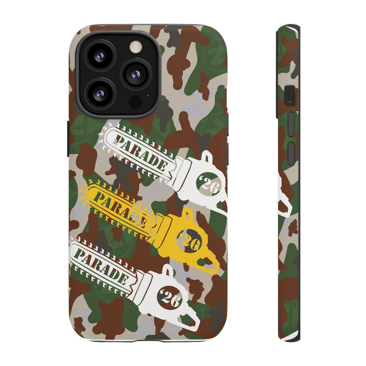 Chainsaw Icon | Camo - Protective Phone Case