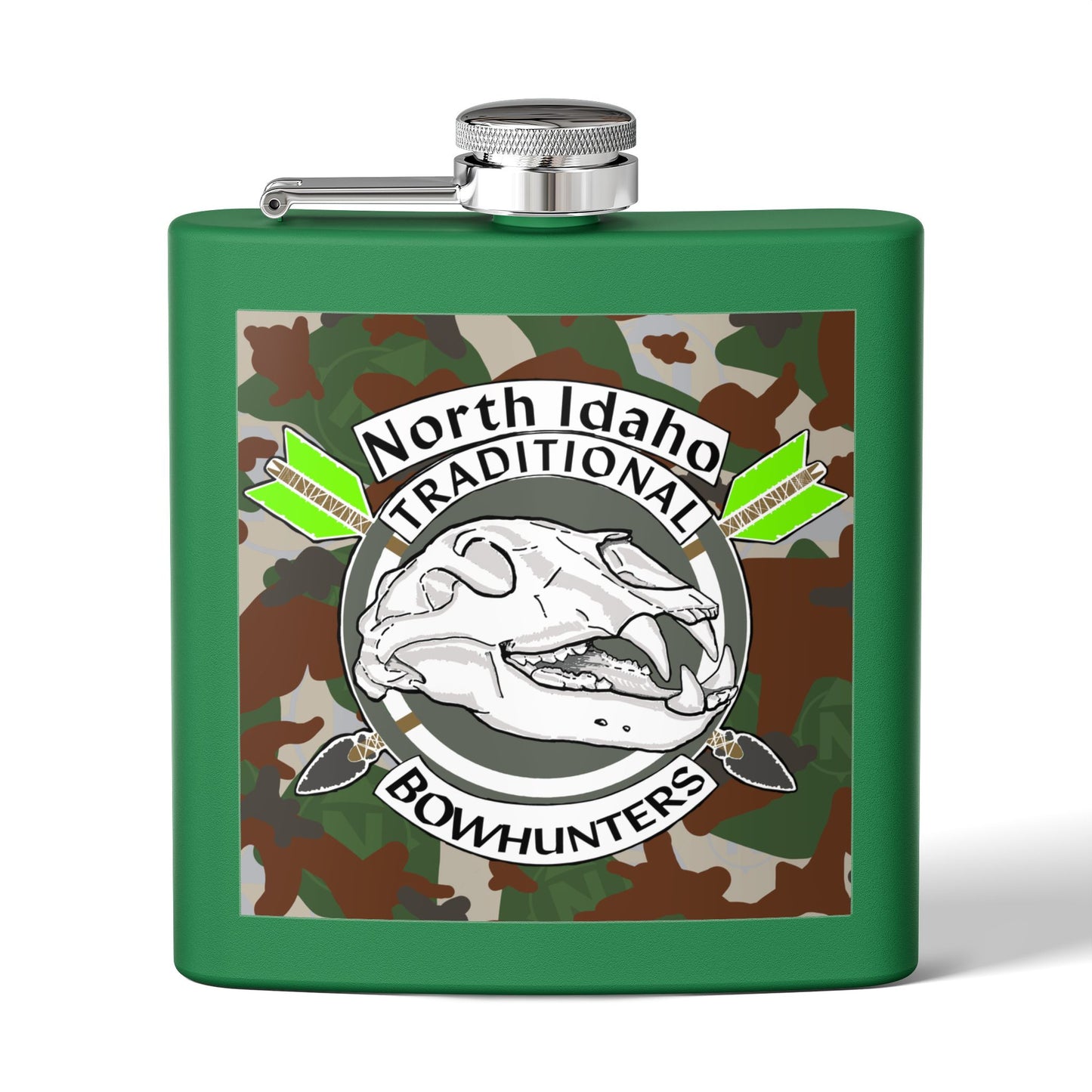 NITB "Pocket Pistol" - Stainless Steel Flask, 6oz