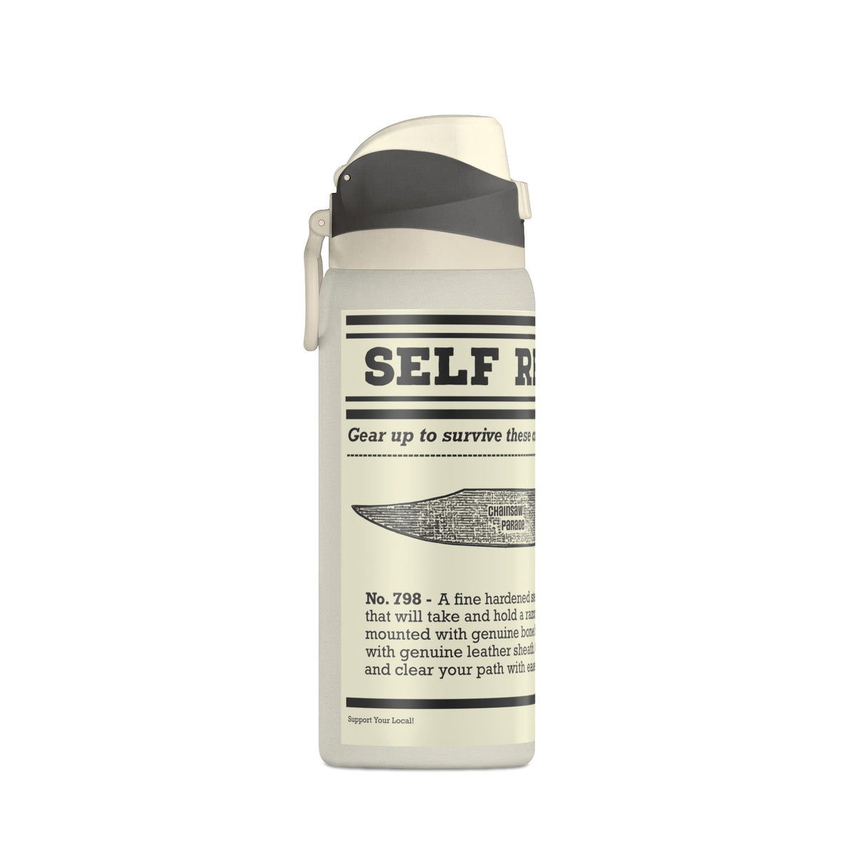 Self Reliance | Vintage Big Knife Mail Order - Oasis Insulated Water Bottle 32oz