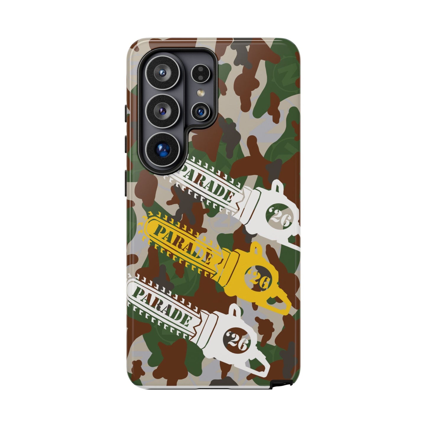 Chainsaw Icon | Camo - Protective Phone Case