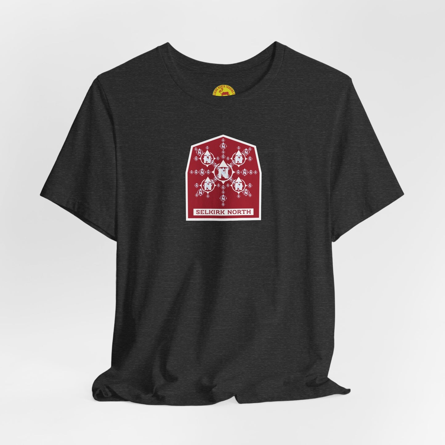 Snowflake Icon Badge — SS Unisex Tee