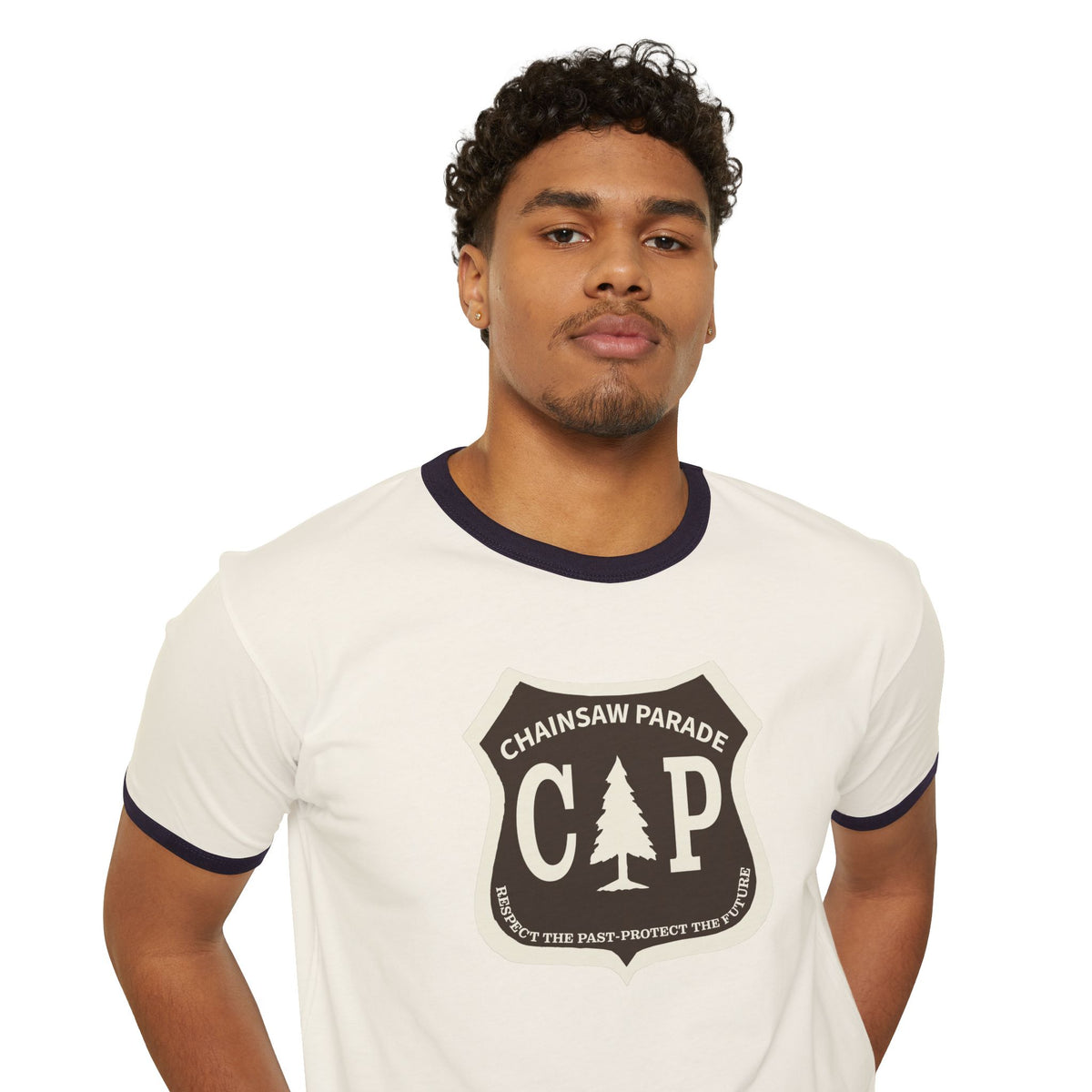 Legacy Shield - Retro Unisex Cotton Ringer T-Shirt
